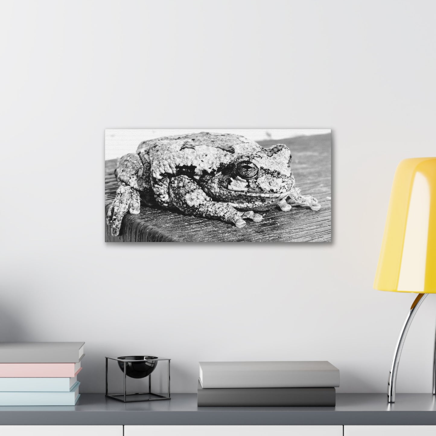 Tree Frog Patience - Canvas Gallery Wraps