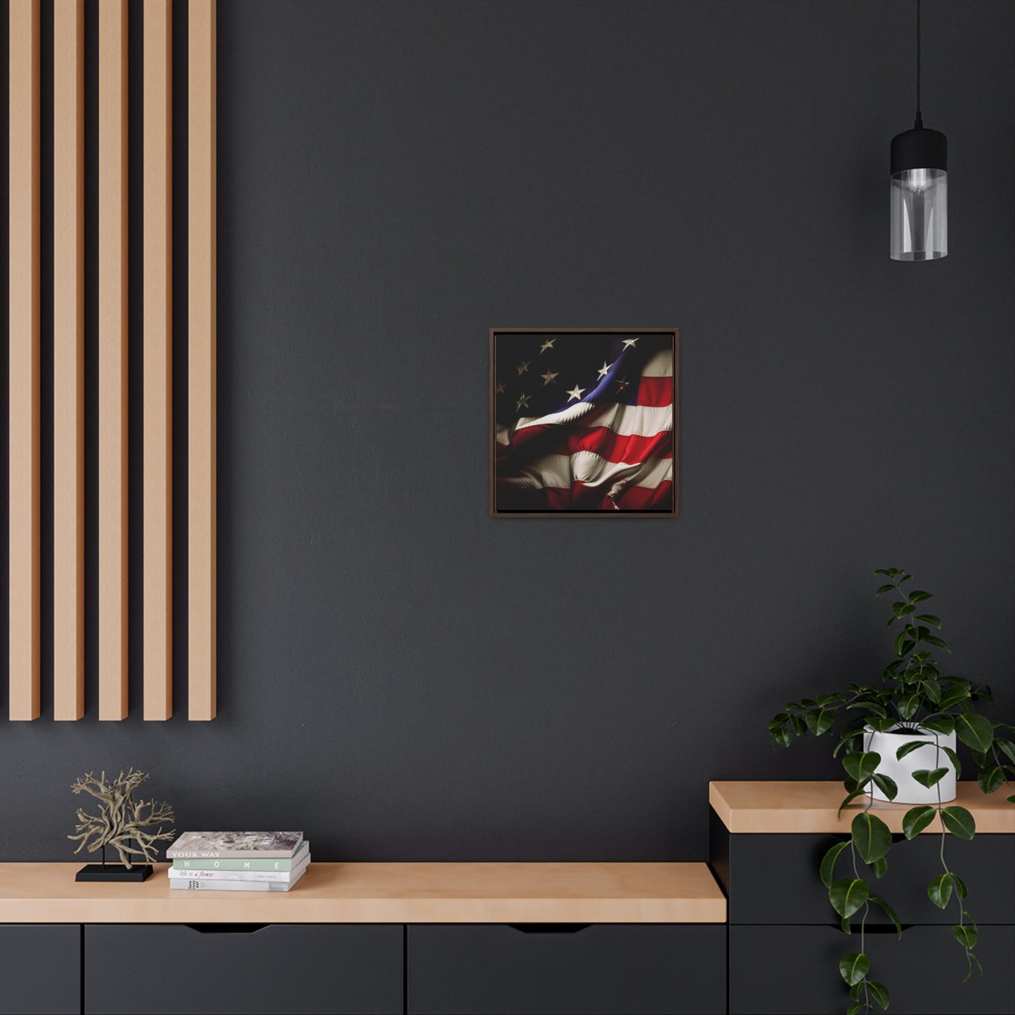 Digital US Flag Print - Realistic