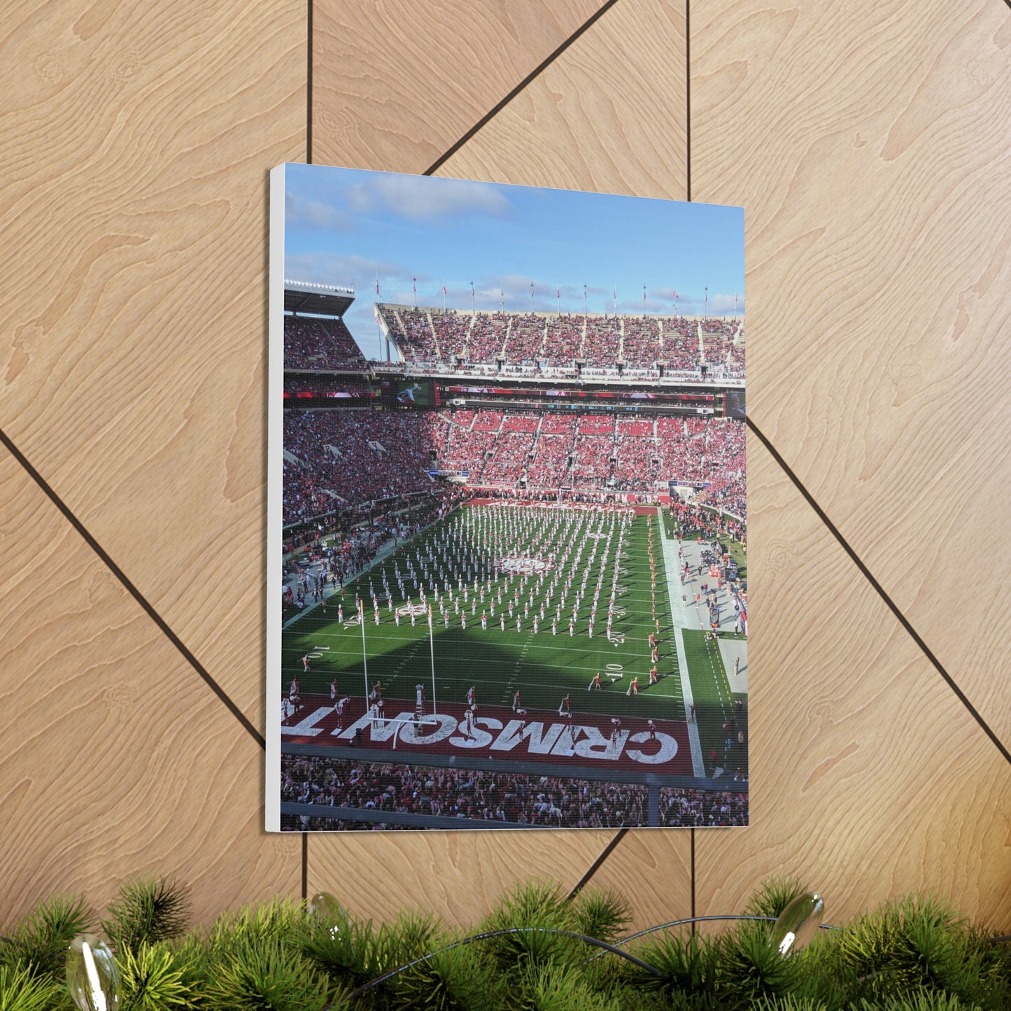 Alabama University Half-Time Show #2 - Canvas Gallery Wraps