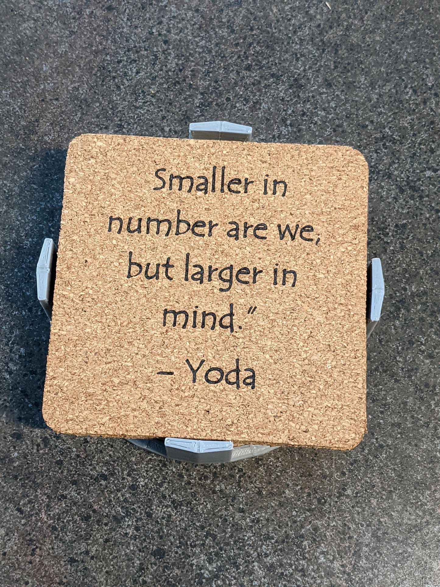 3D printed 4" coaster holder