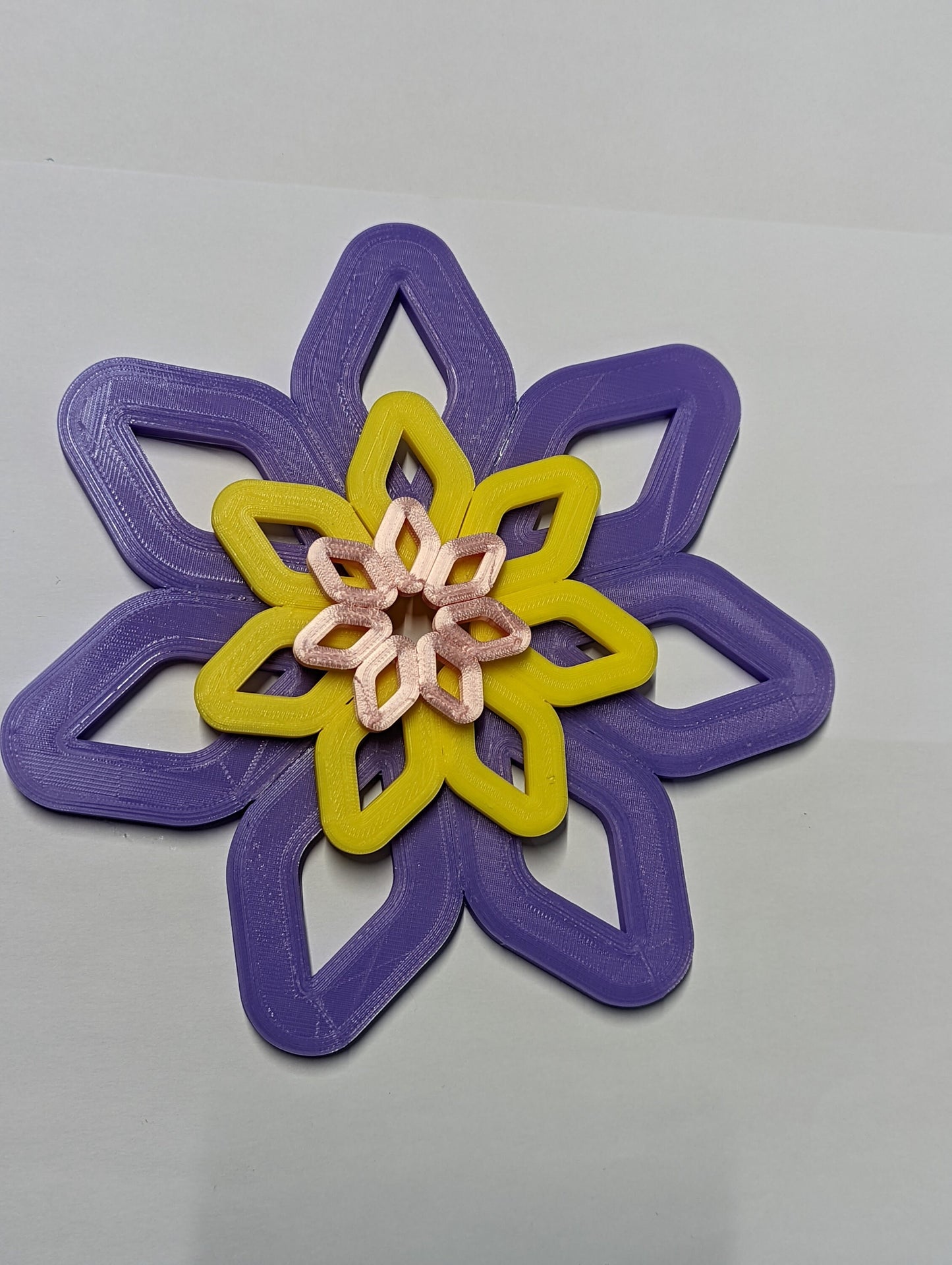 3d printed Flower Wall Decorations