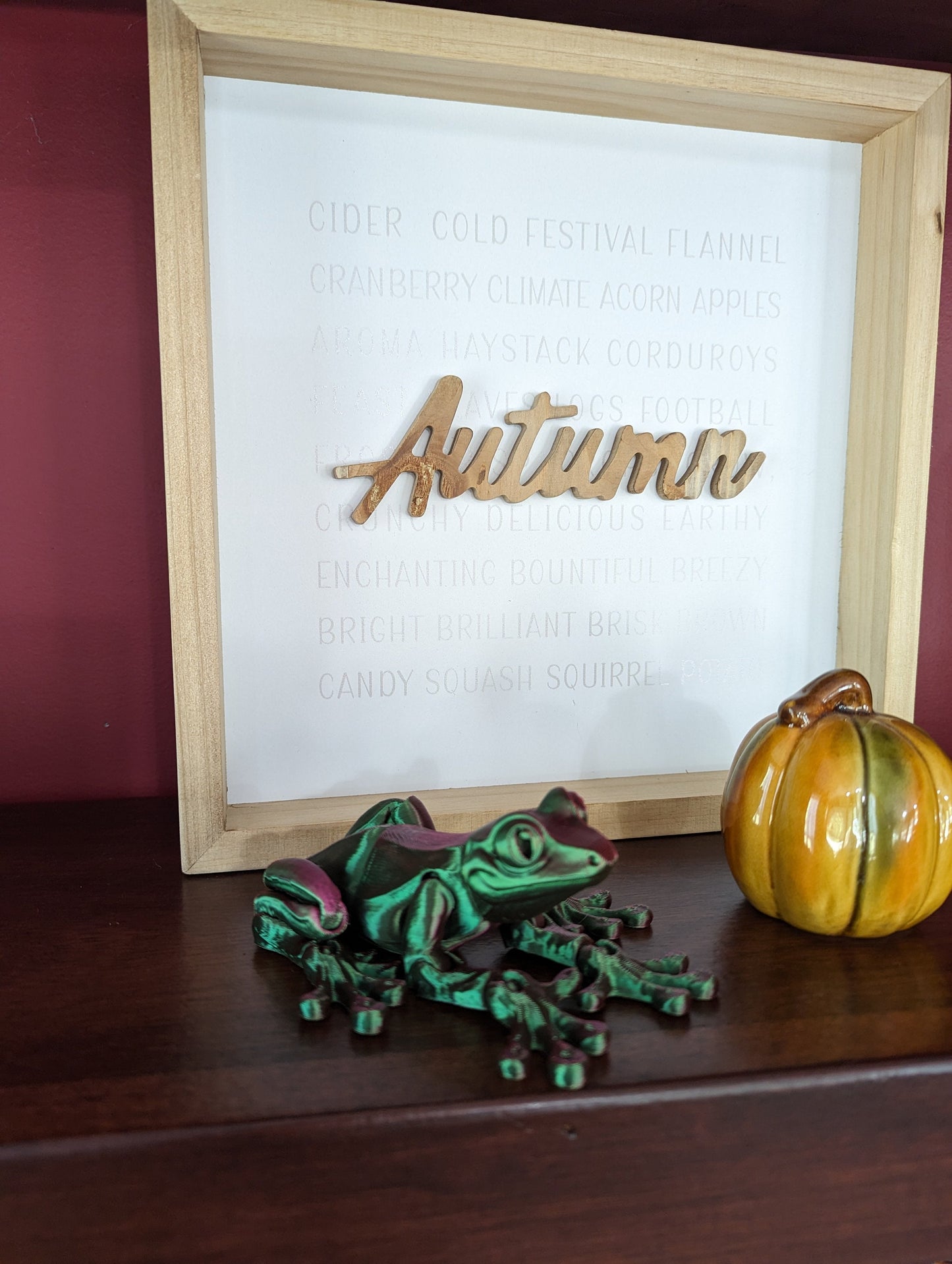 Tree Frog - 3d printed and fully articulated