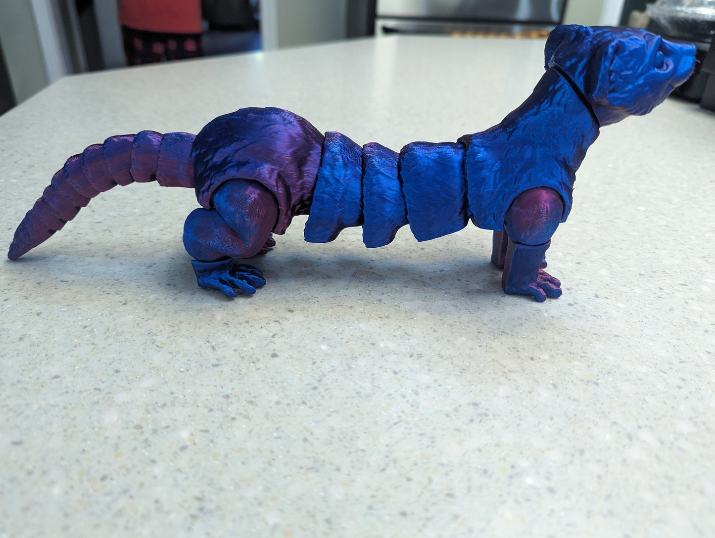 Toy Ferret - 3d printed and fully articulated