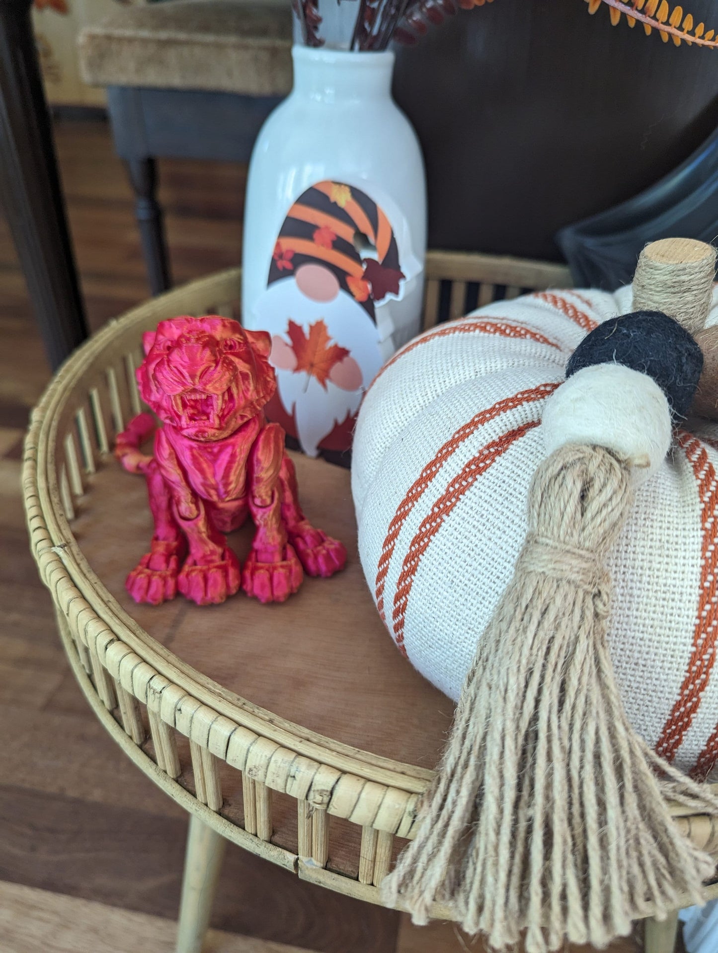 Roaring Tiger or Sabretooth Tiger - 3d printed and fully articulated