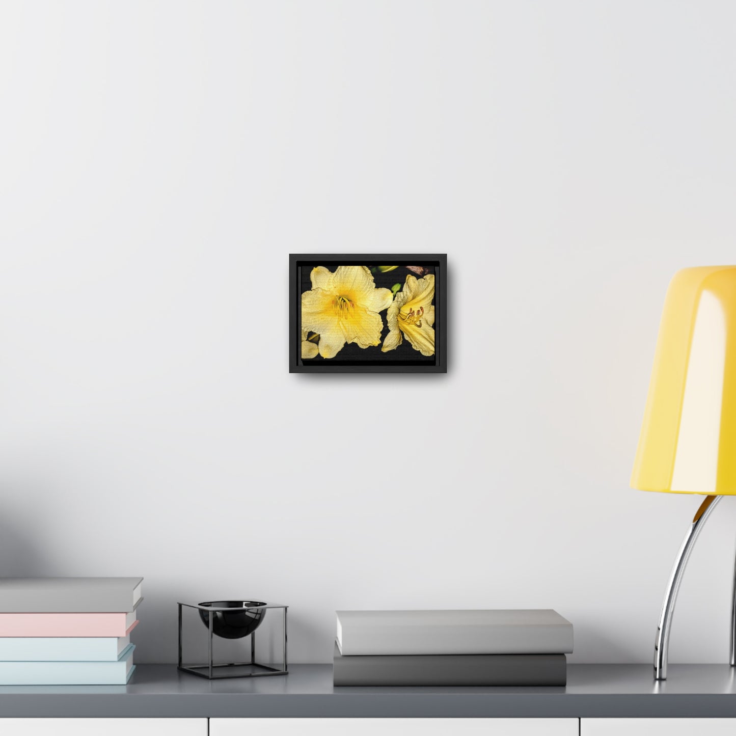 Yellow Flower - Gallery Canvas Wraps, Horizontal Frame