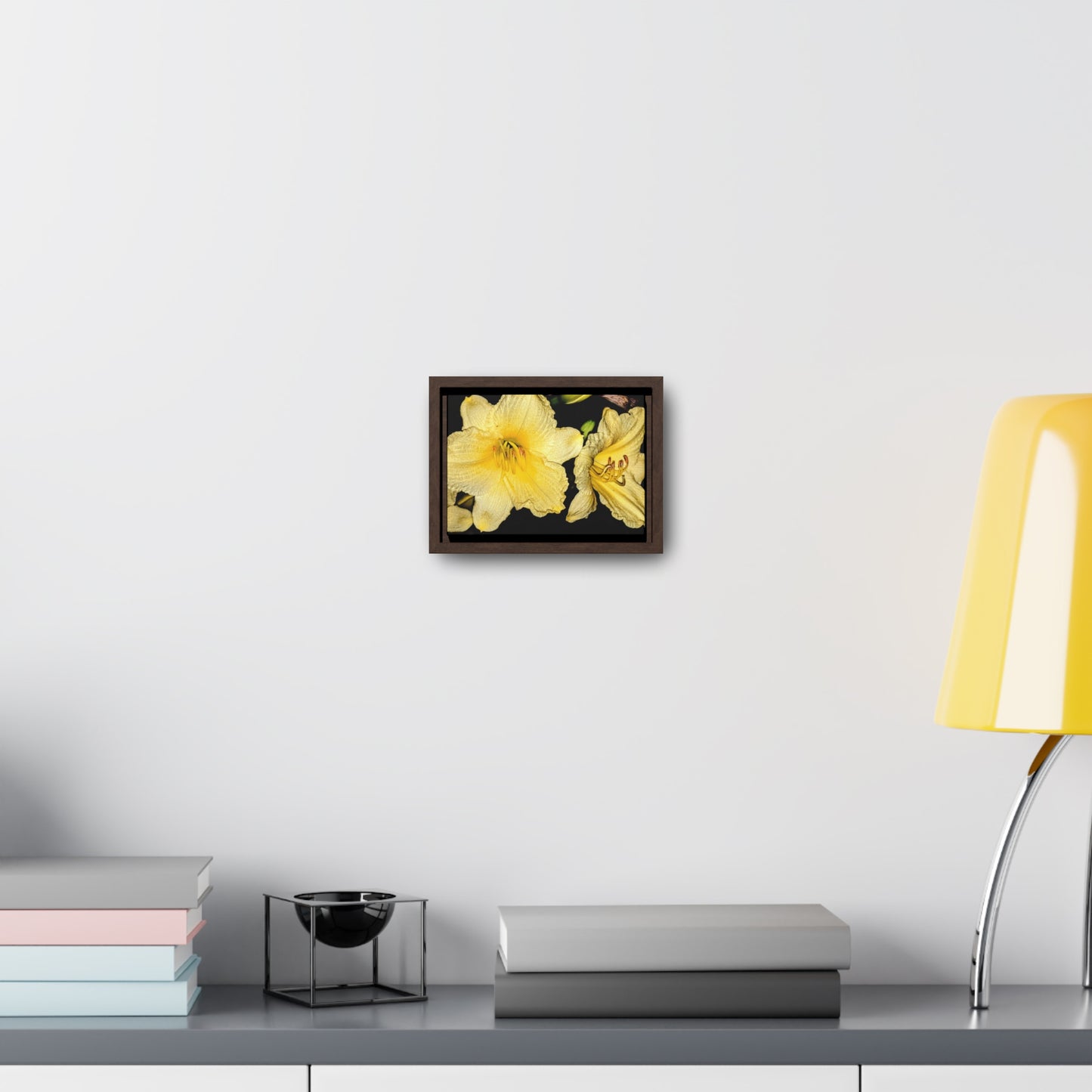 Yellow Flower - Gallery Canvas Wraps, Horizontal Frame