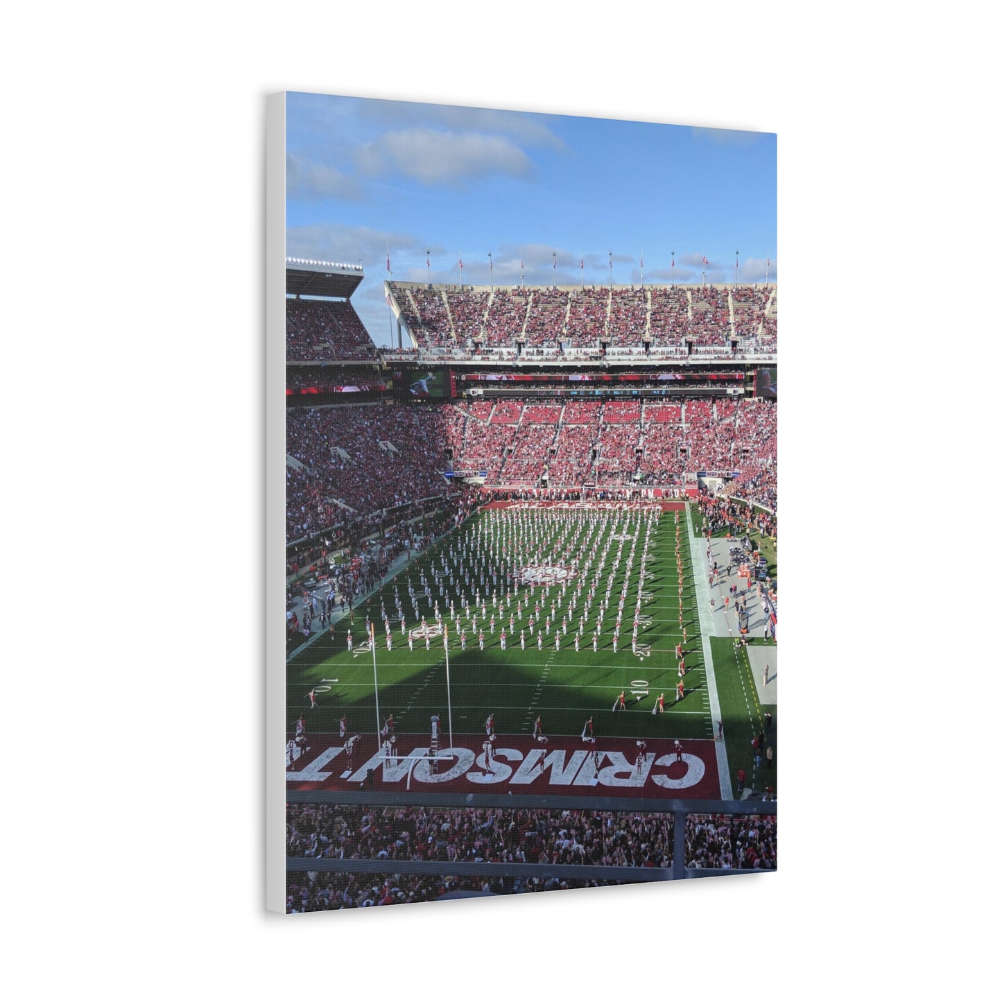 Alabama University Half-Time Show #2 - Canvas Gallery Wraps