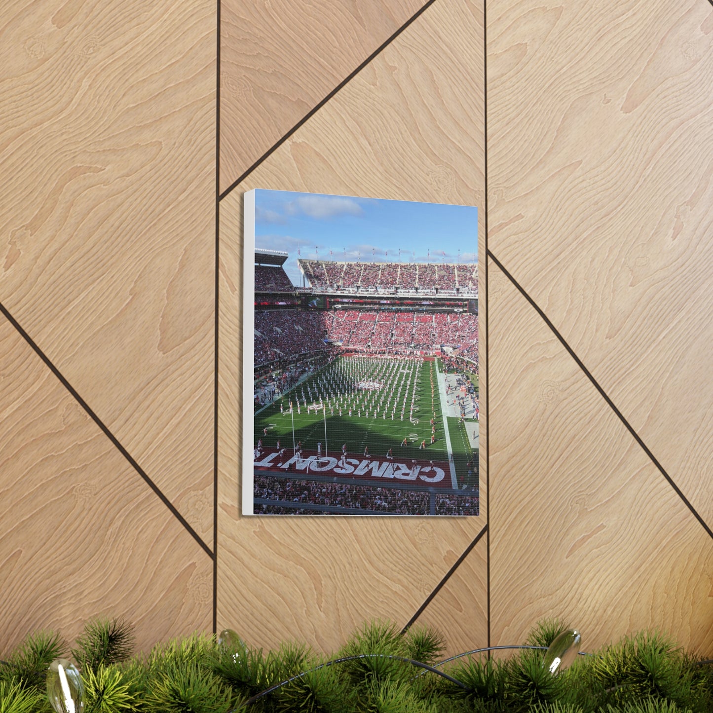 Alabama University Half-Time Show #2 - Canvas Gallery Wraps