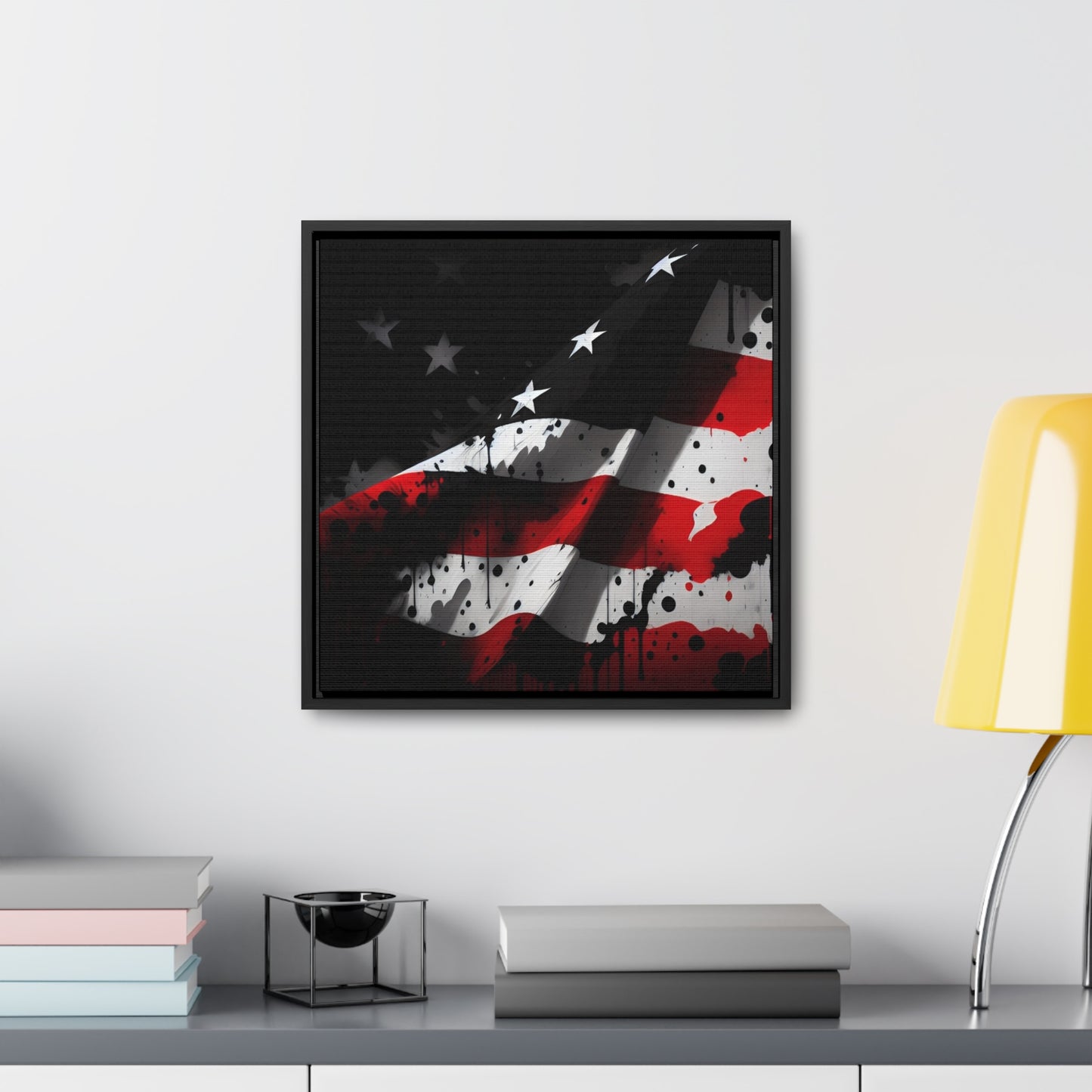 Digital US Flag Print - Ink version