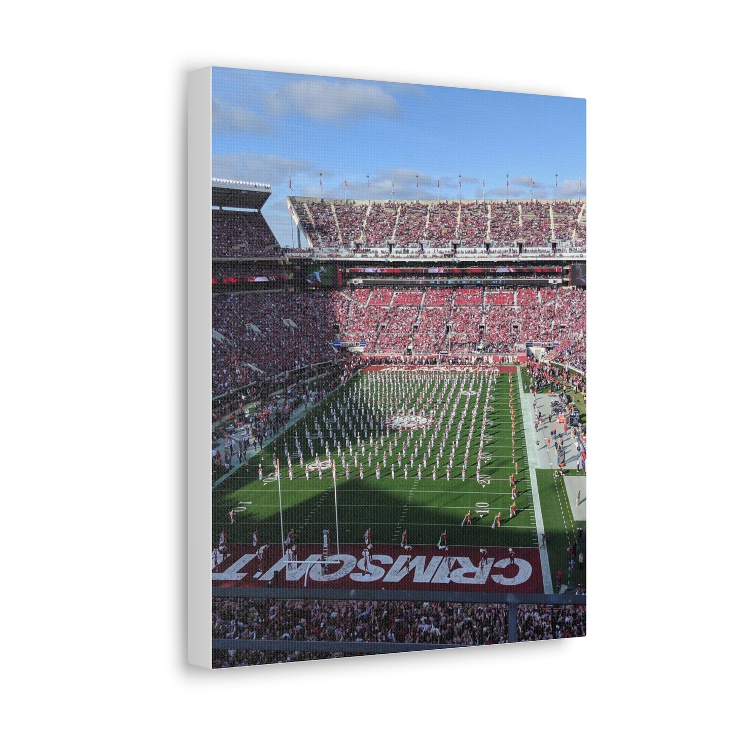 Alabama University Half-Time Show #2 - Canvas Gallery Wraps