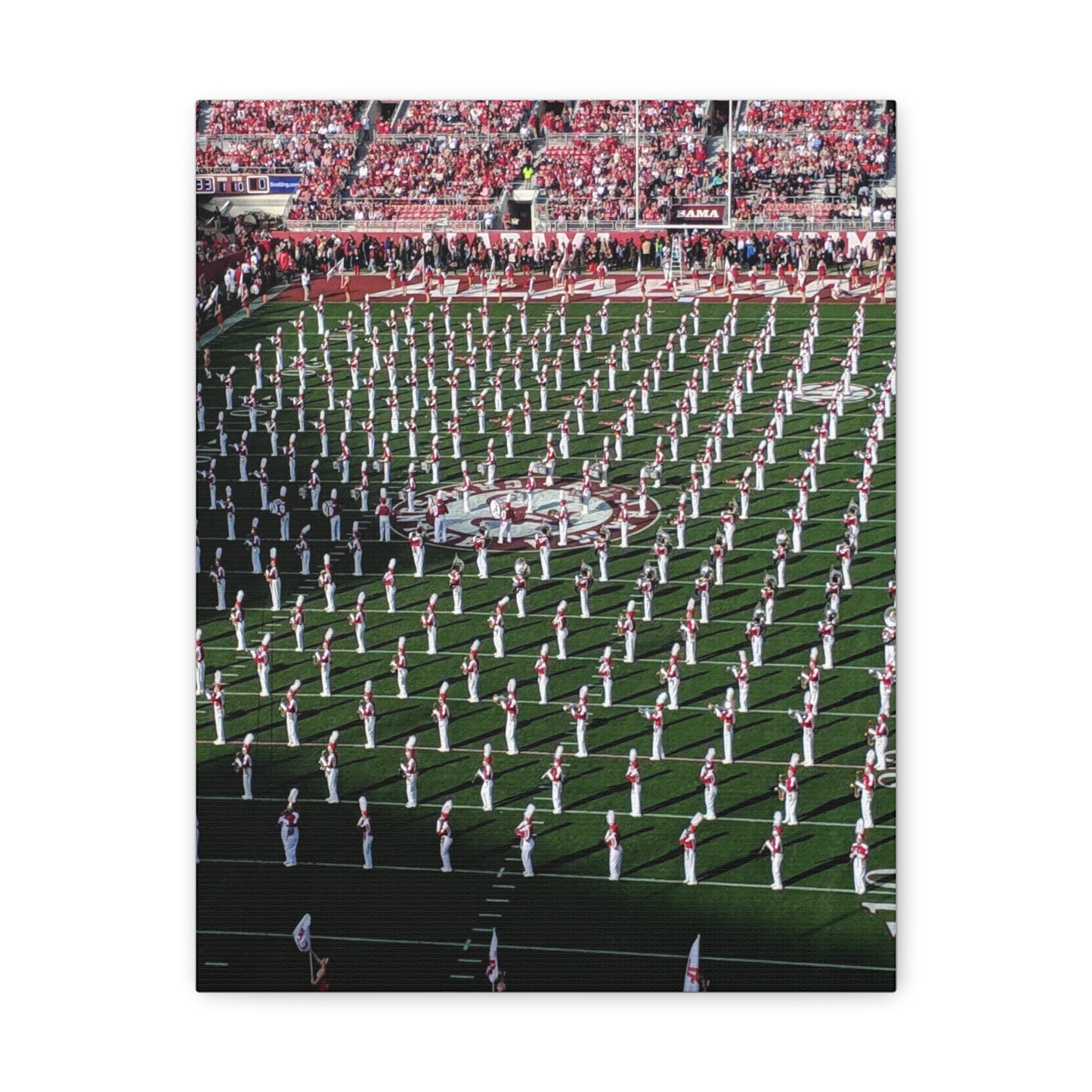 Alabama University Half-Time Show - Canvas Gallery Wraps