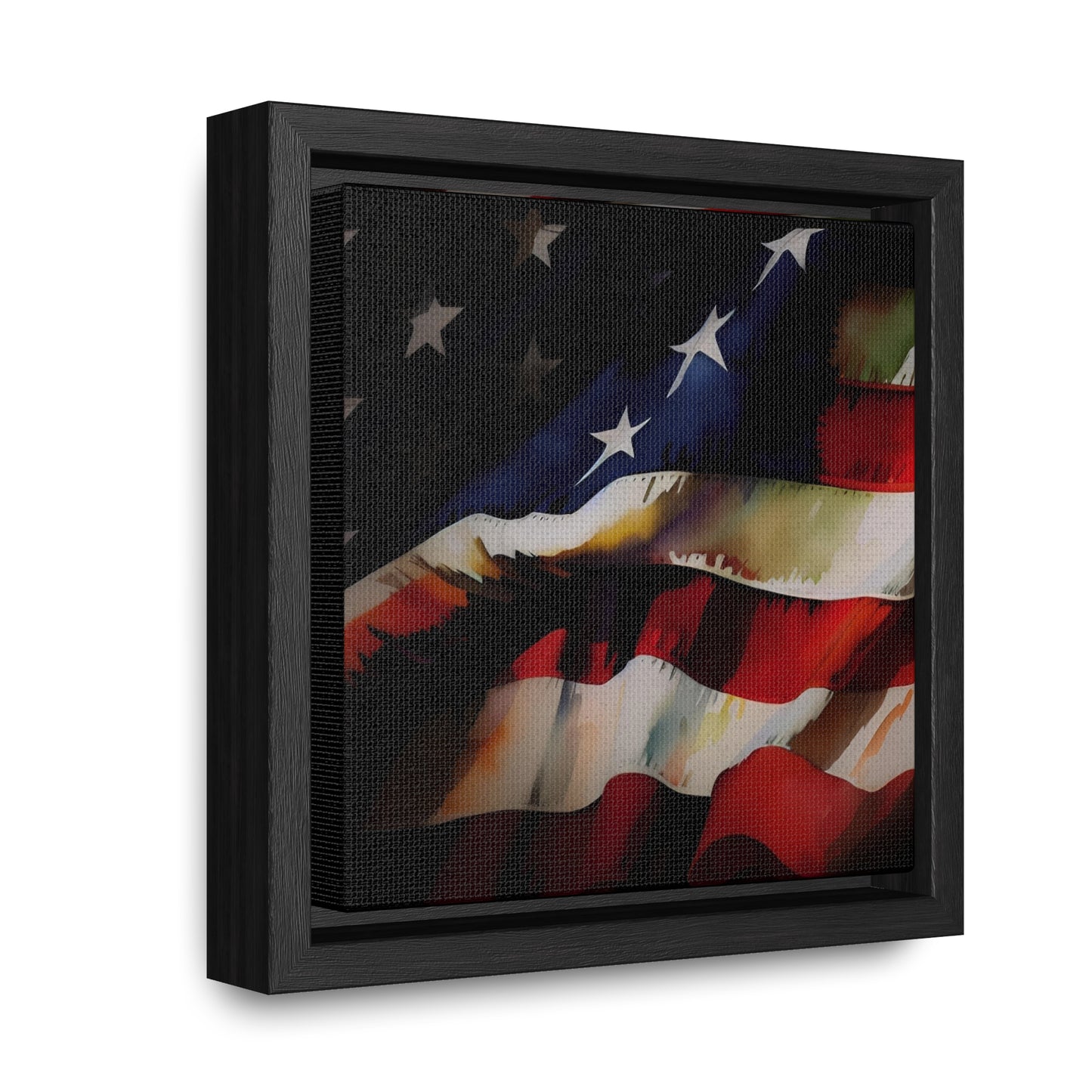 Digital US Flag Print - Watercolor version