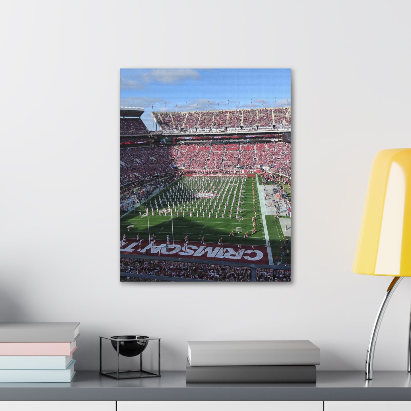 Alabama University Half-Time Show #2 - Canvas Gallery Wraps