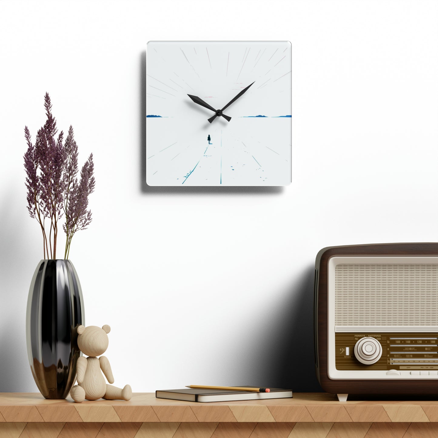 The Journey - Acrylic Wall Clock
