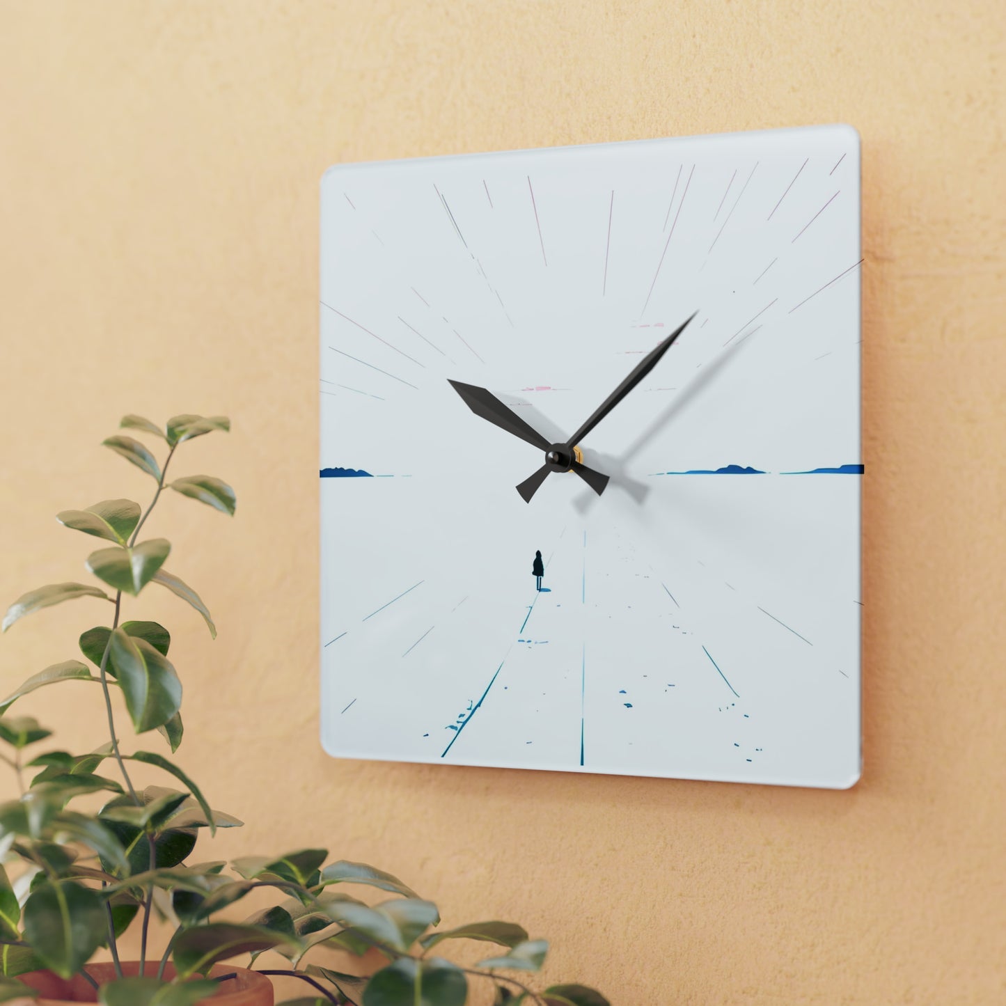 The Journey - Acrylic Wall Clock
