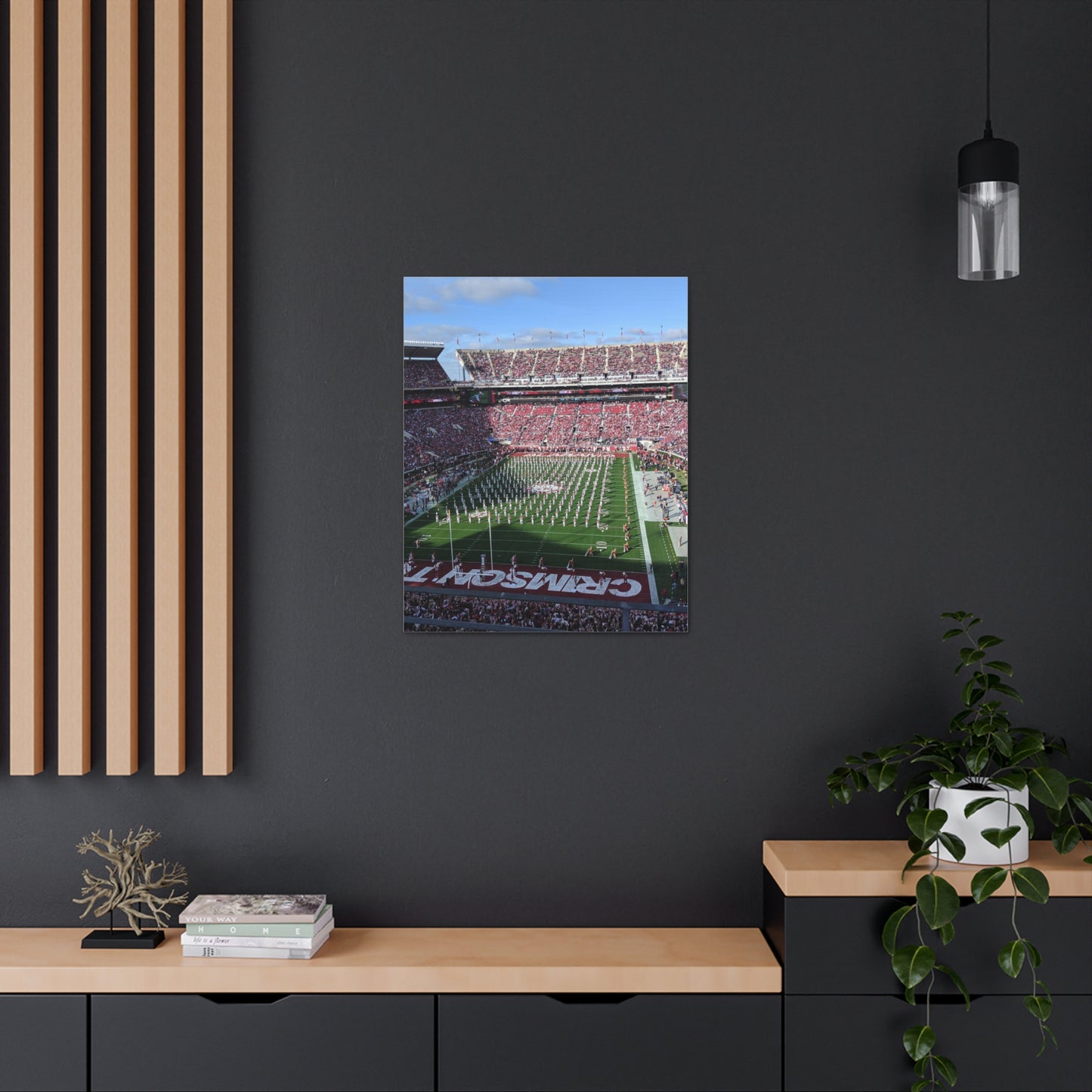 Alabama University Half-Time Show #2 - Canvas Gallery Wraps