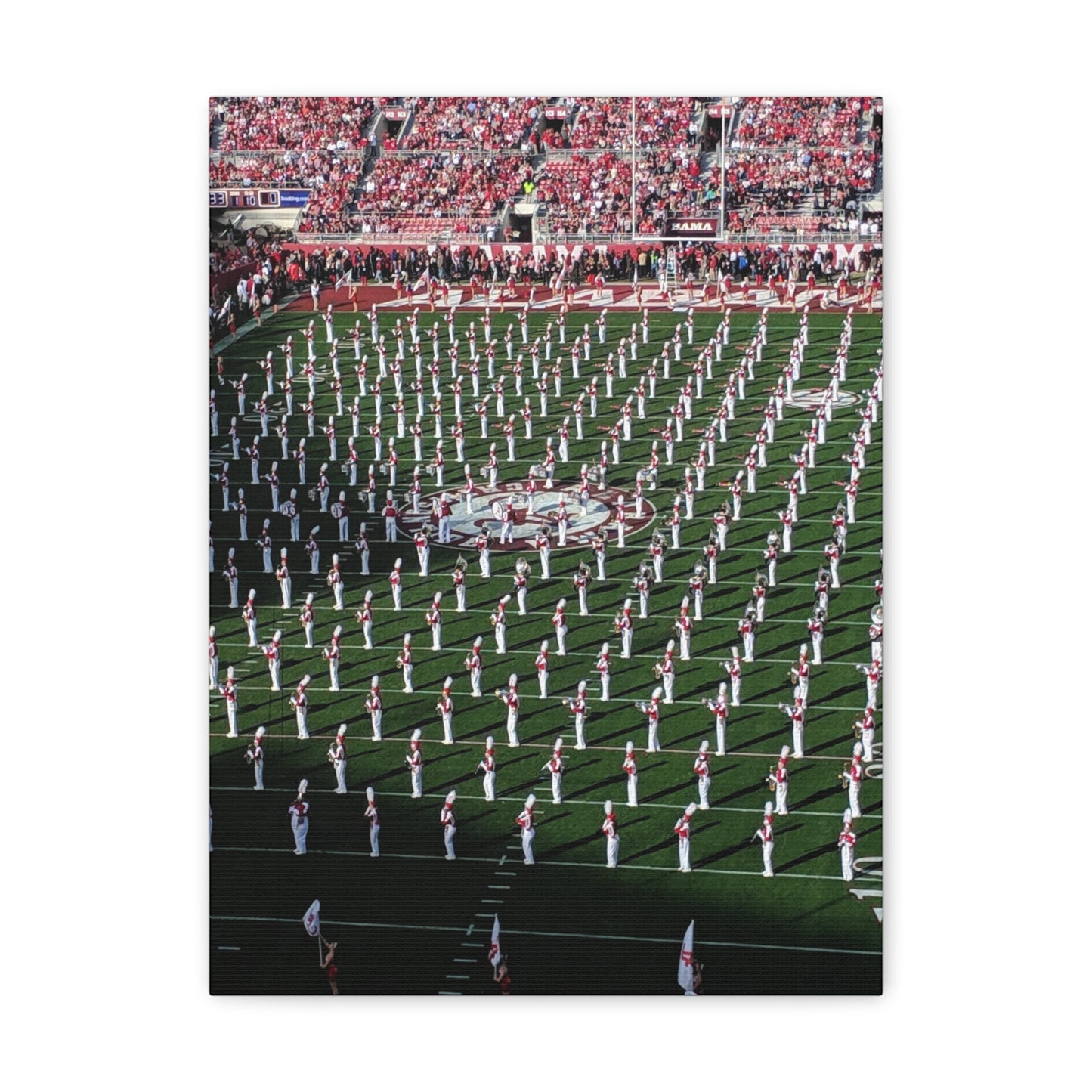 Alabama University Half-Time Show - Canvas Gallery Wraps