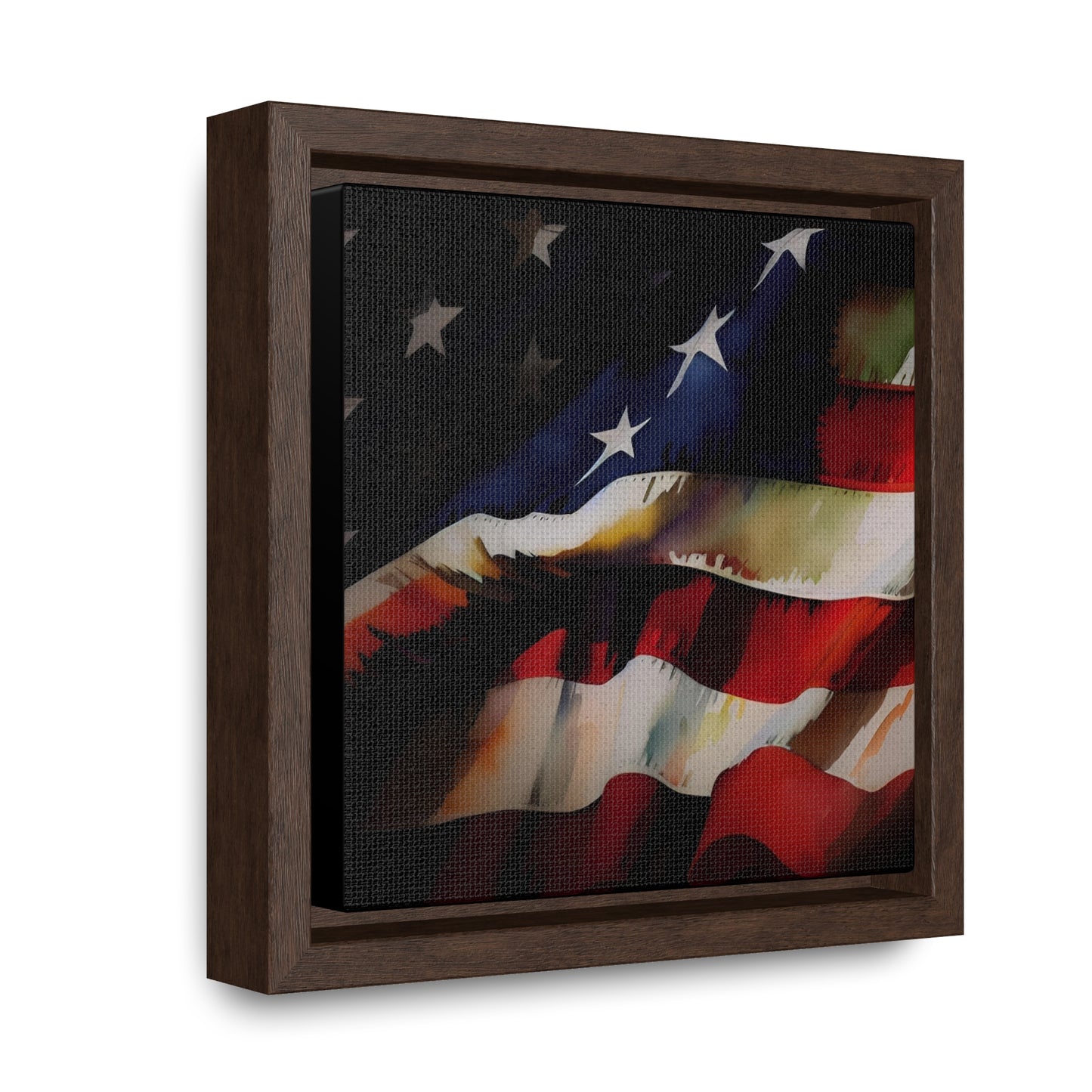 Digital US Flag Print - Watercolor version