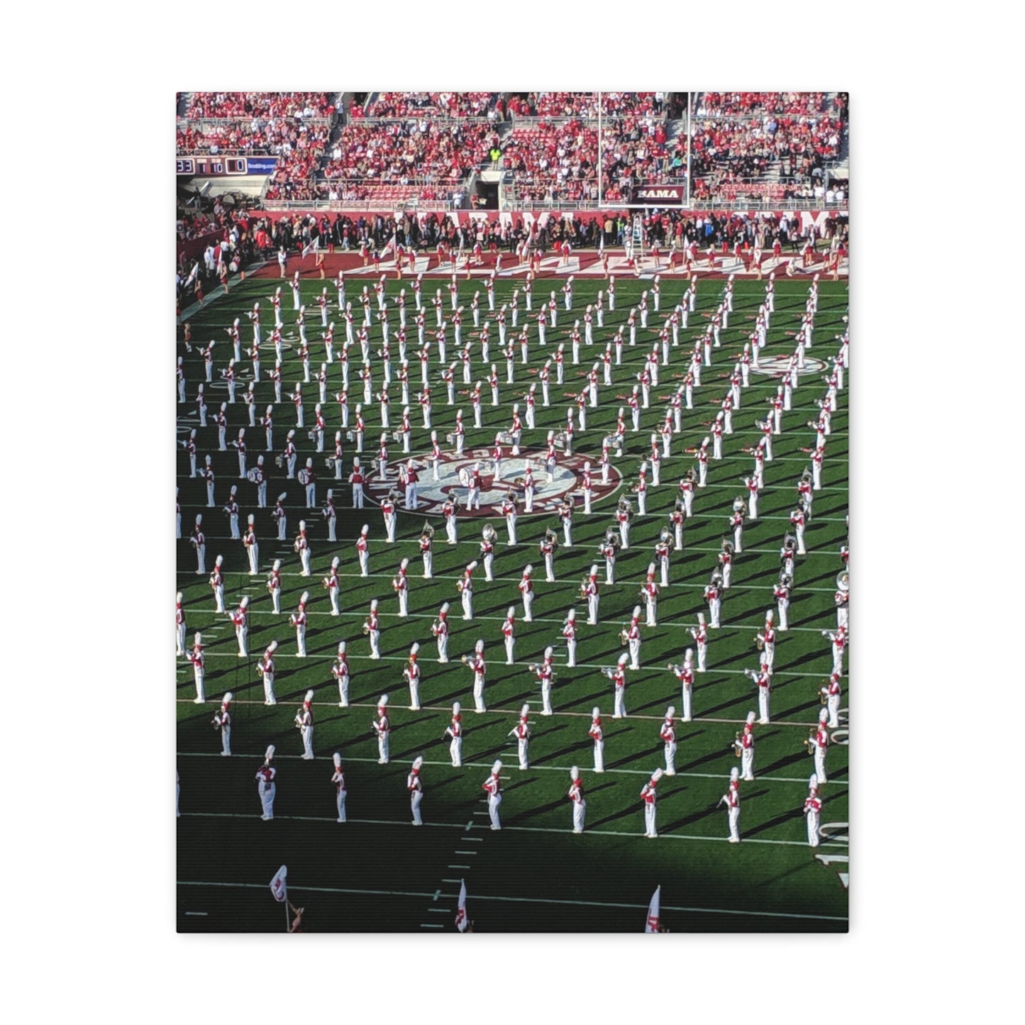 Alabama University Half-Time Show - Canvas Gallery Wraps
