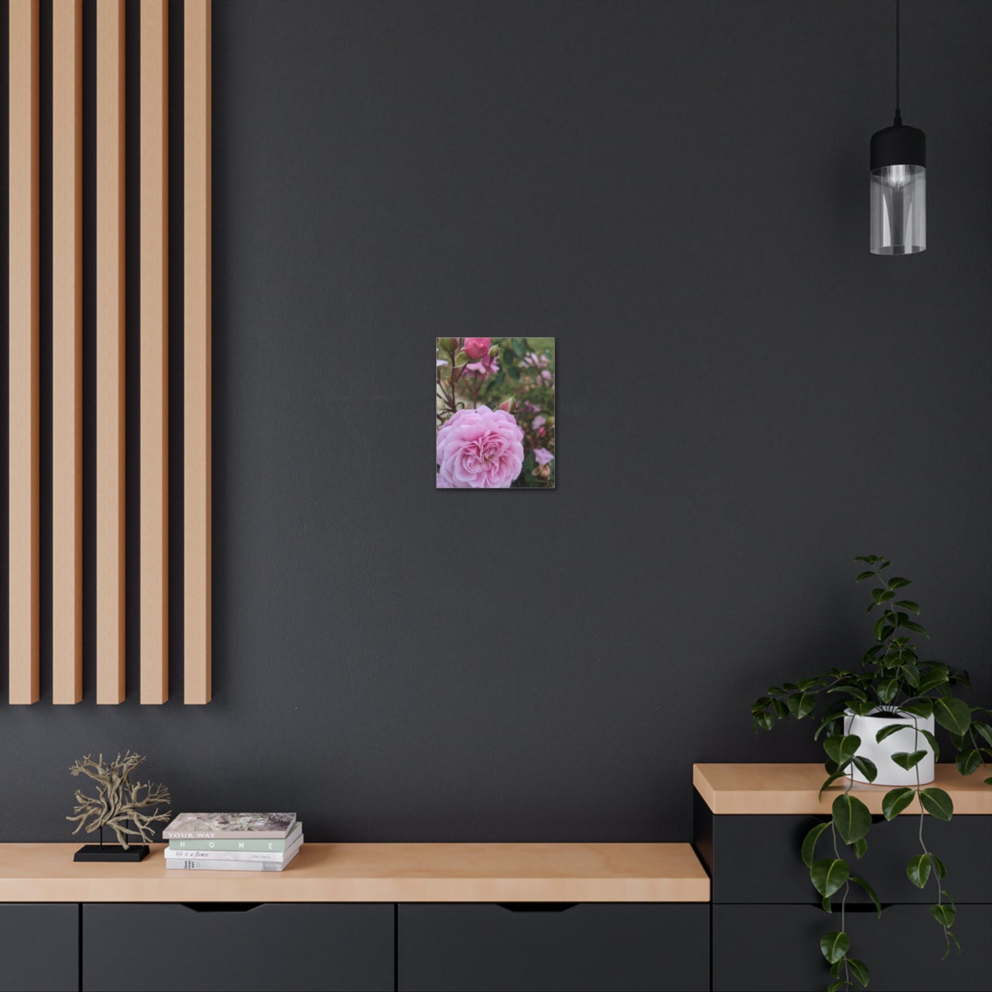 Pink Garden Roses - Canvas Gallery Wraps