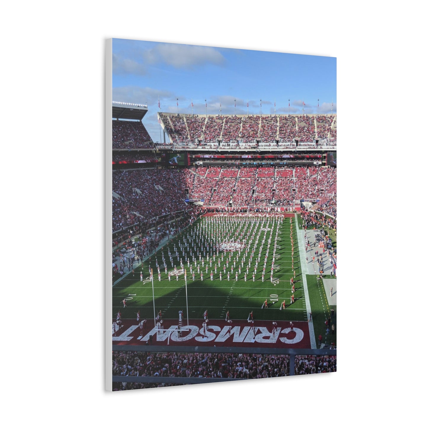 Alabama University Half-Time Show #2 - Canvas Gallery Wraps