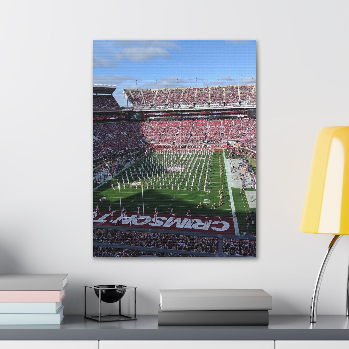 Alabama University Half-Time Show #2 - Canvas Gallery Wraps