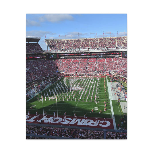 Alabama University Half-Time Show #2 - Canvas Gallery Wraps