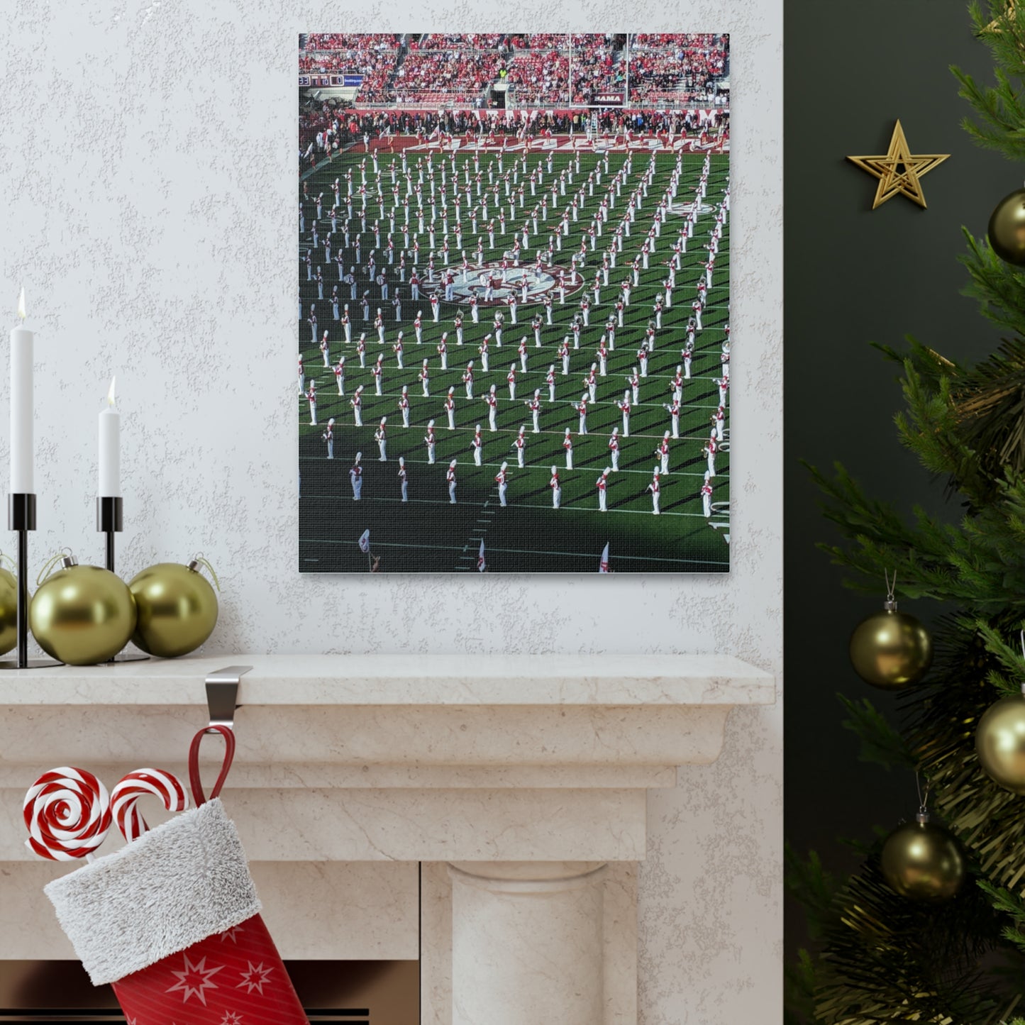 Alabama University Half-Time Show - Canvas Gallery Wraps