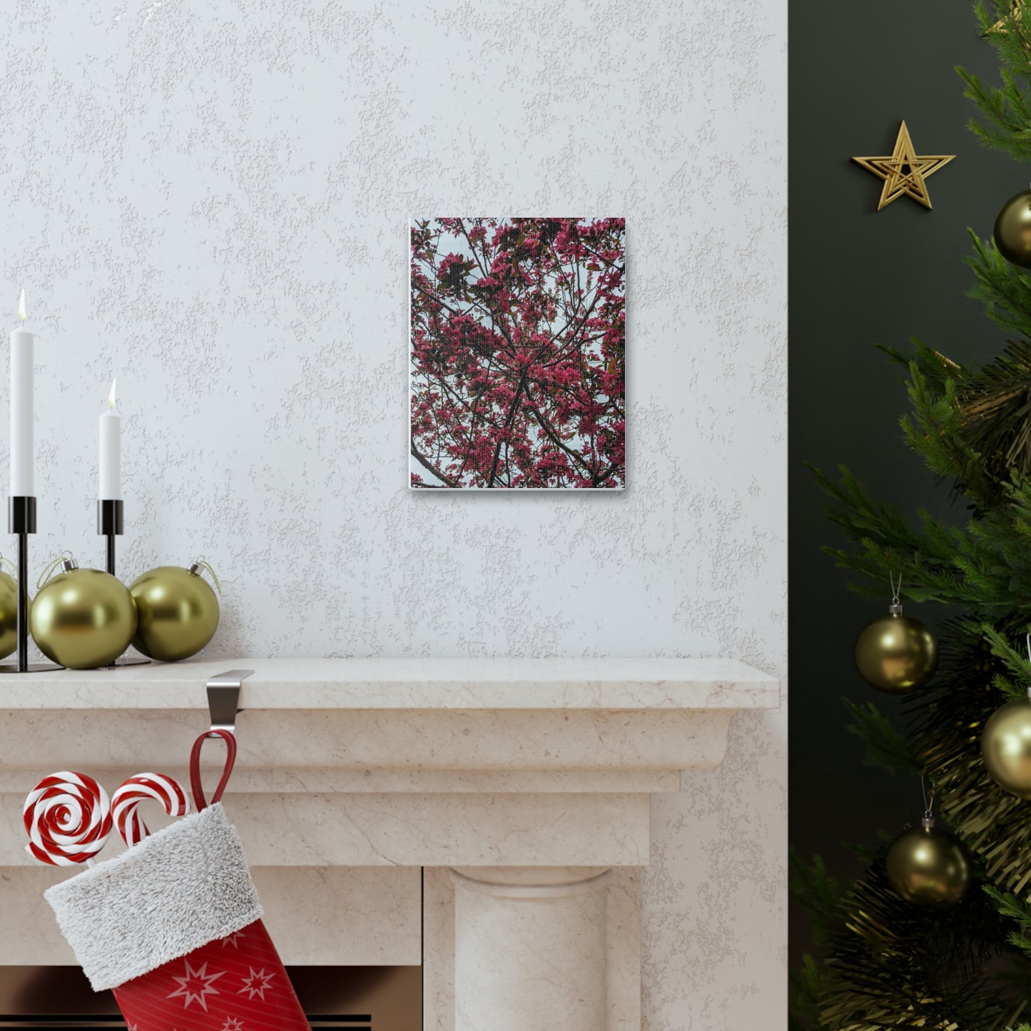 Apple Blossoms on a Grey Day - Canvas Gallery Wraps