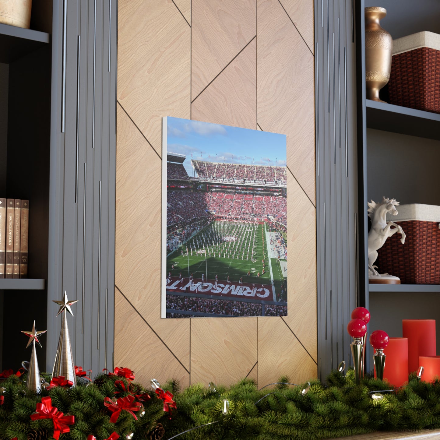 Alabama University Half-Time Show #2 - Canvas Gallery Wraps