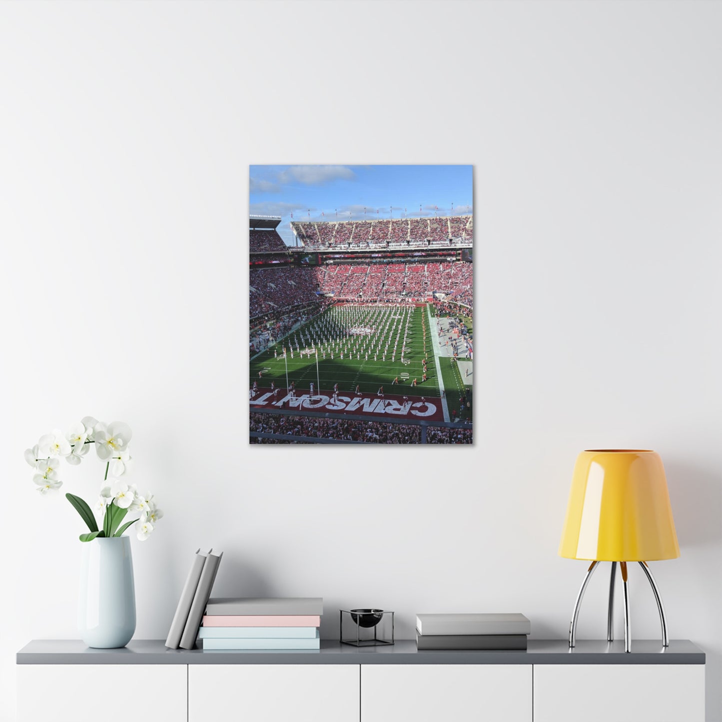 Alabama University Half-Time Show #2 - Canvas Gallery Wraps