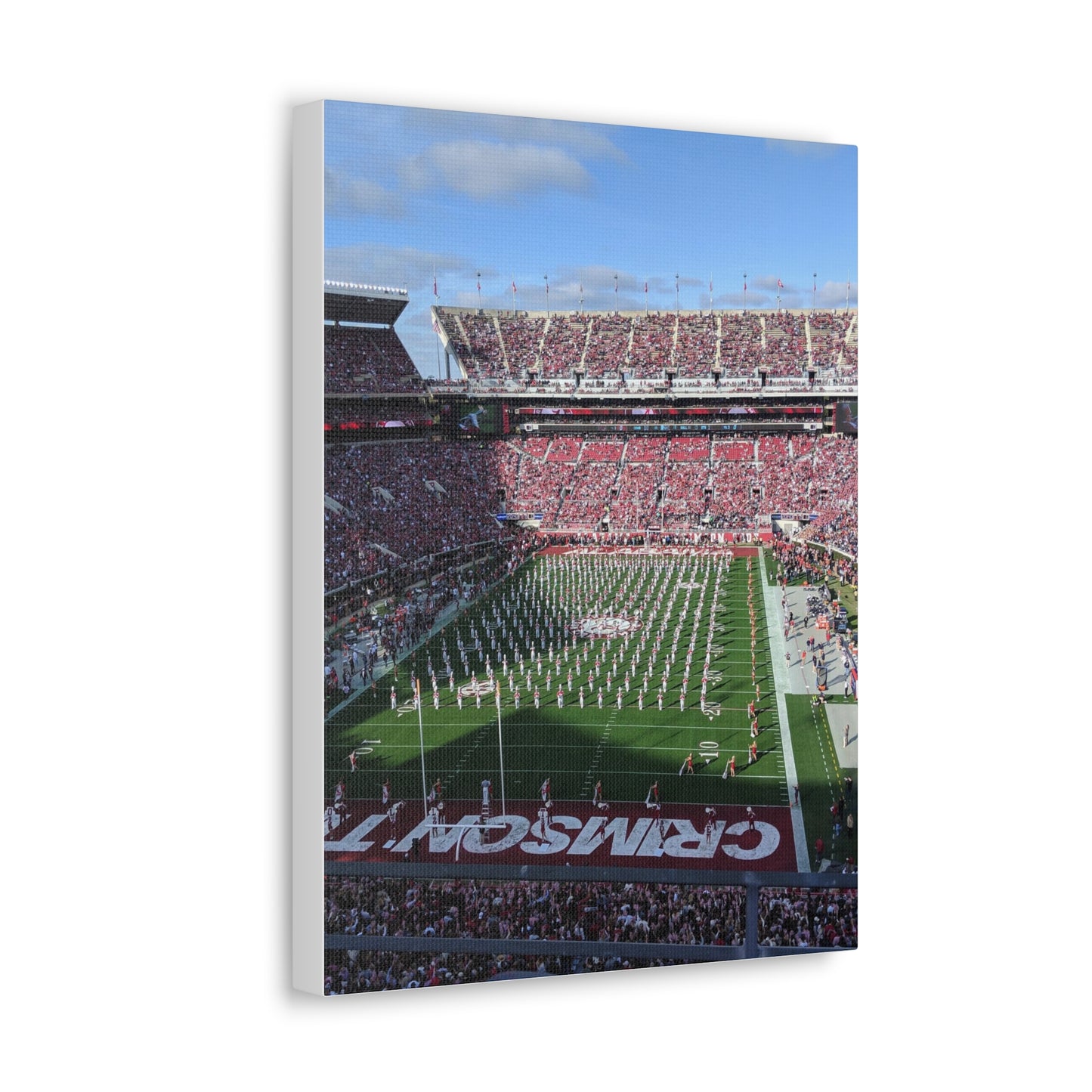 Alabama University Half-Time Show #2 - Canvas Gallery Wraps