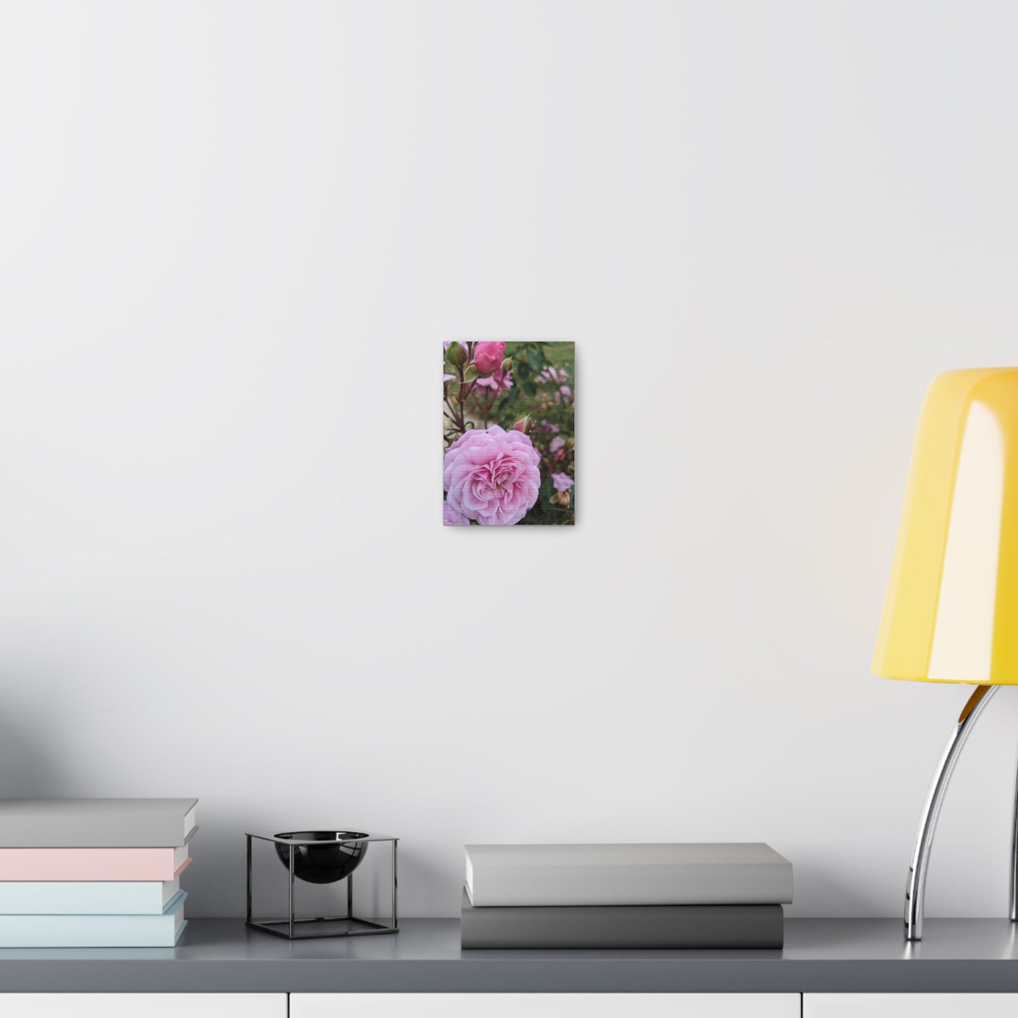 Pink Garden Roses - Canvas Gallery Wraps