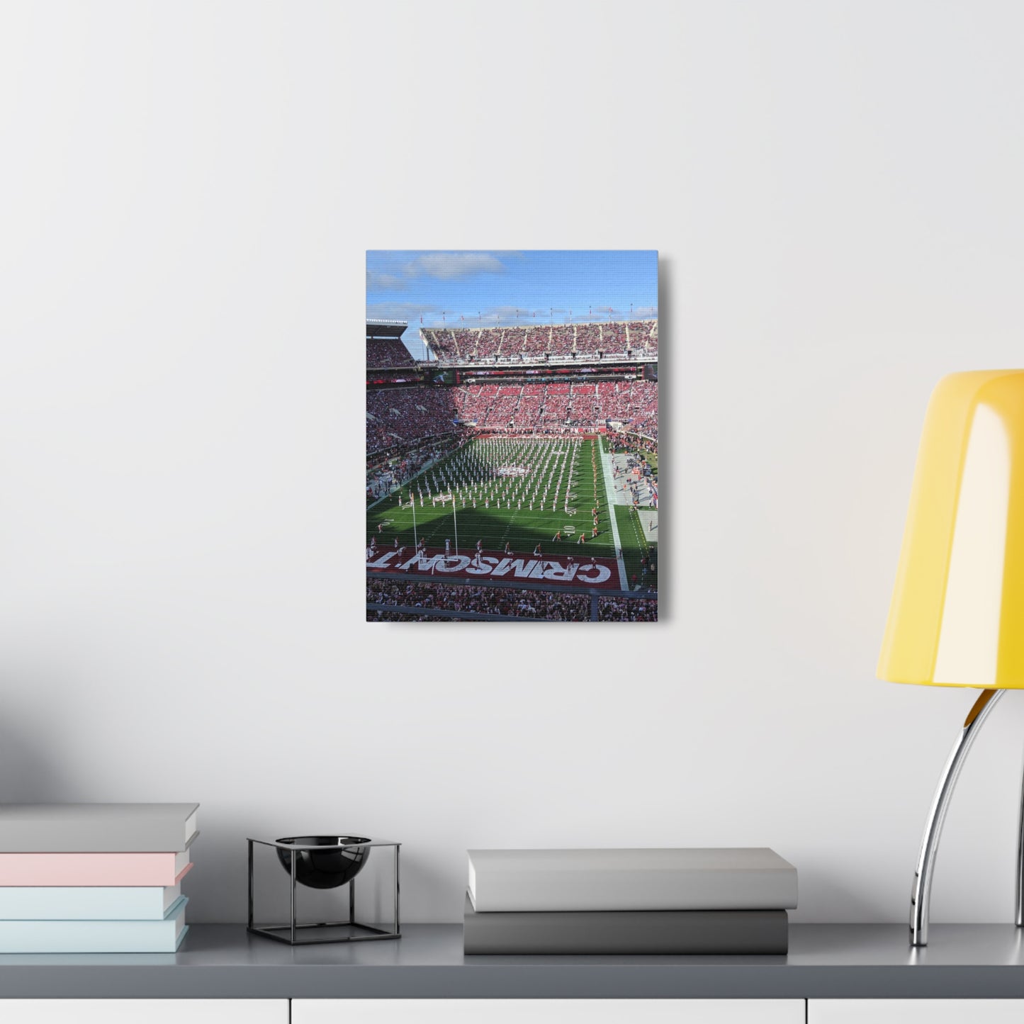 Alabama University Half-Time Show #2 - Canvas Gallery Wraps