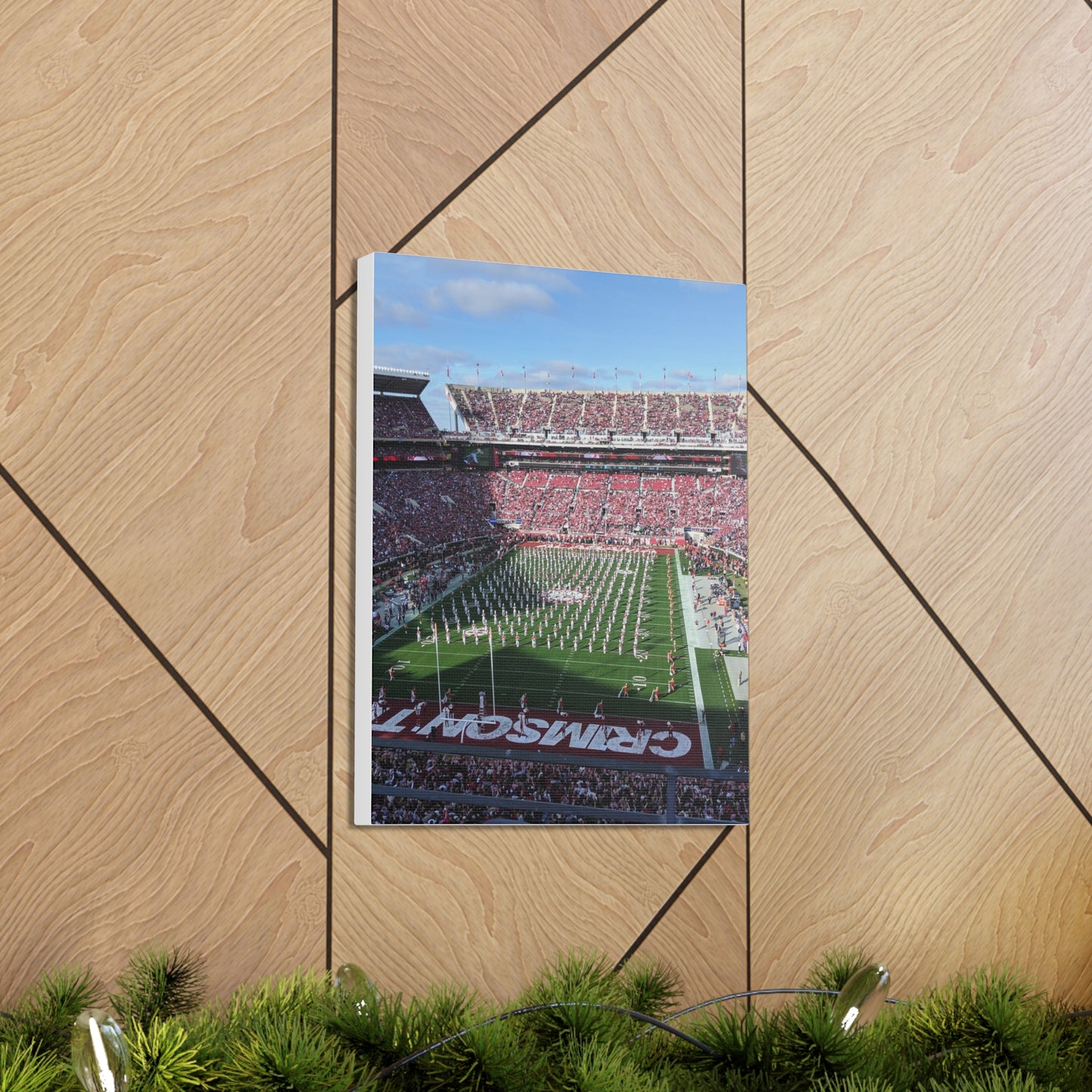 Alabama University Half-Time Show #2 - Canvas Gallery Wraps