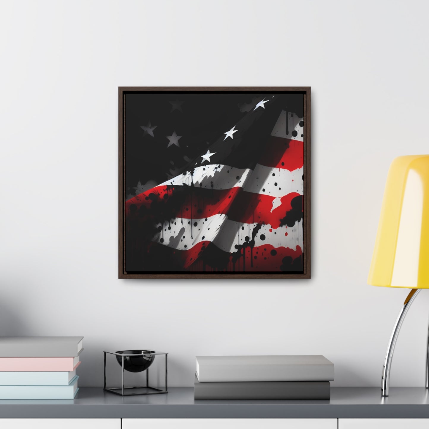 Digital US Flag Print - Ink version