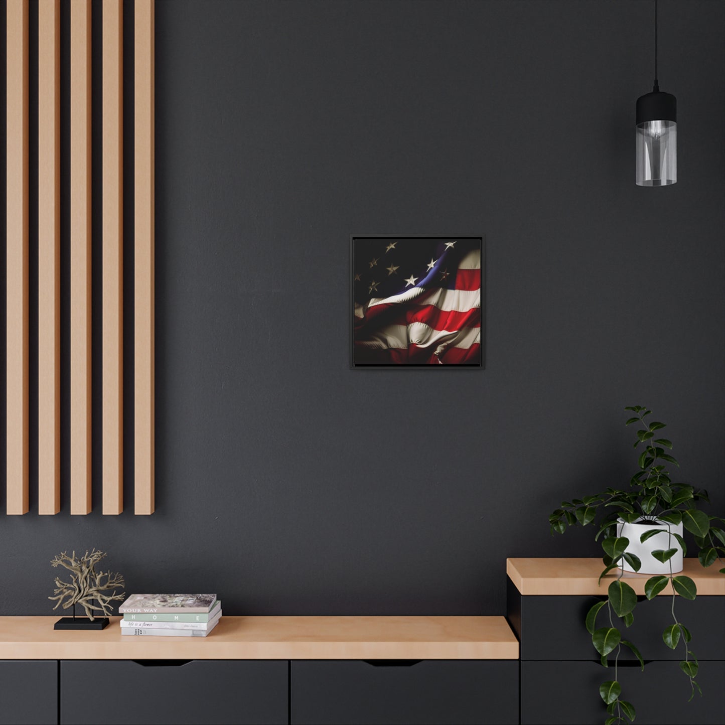 Digital US Flag Print - Realistic