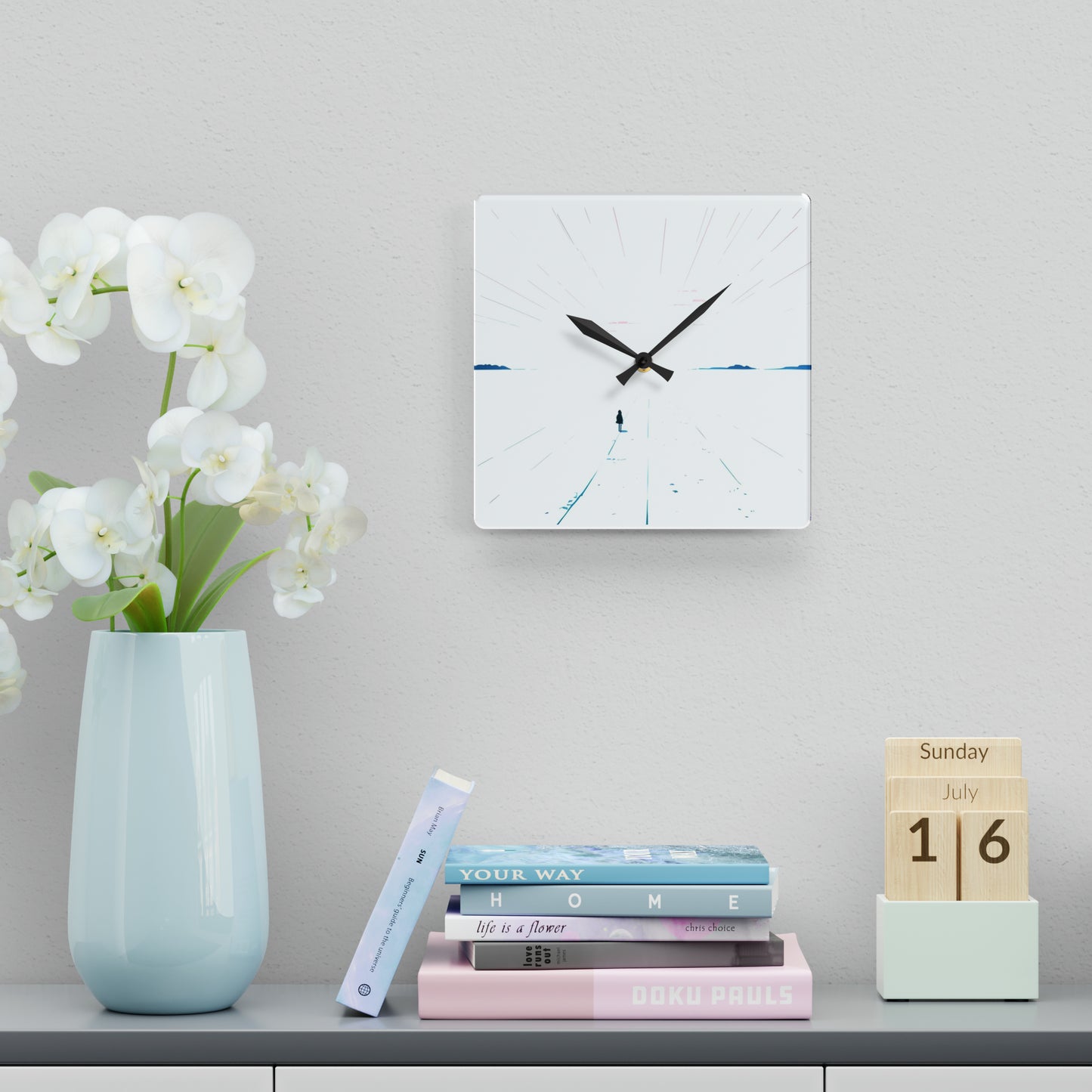 The Journey - Acrylic Wall Clock