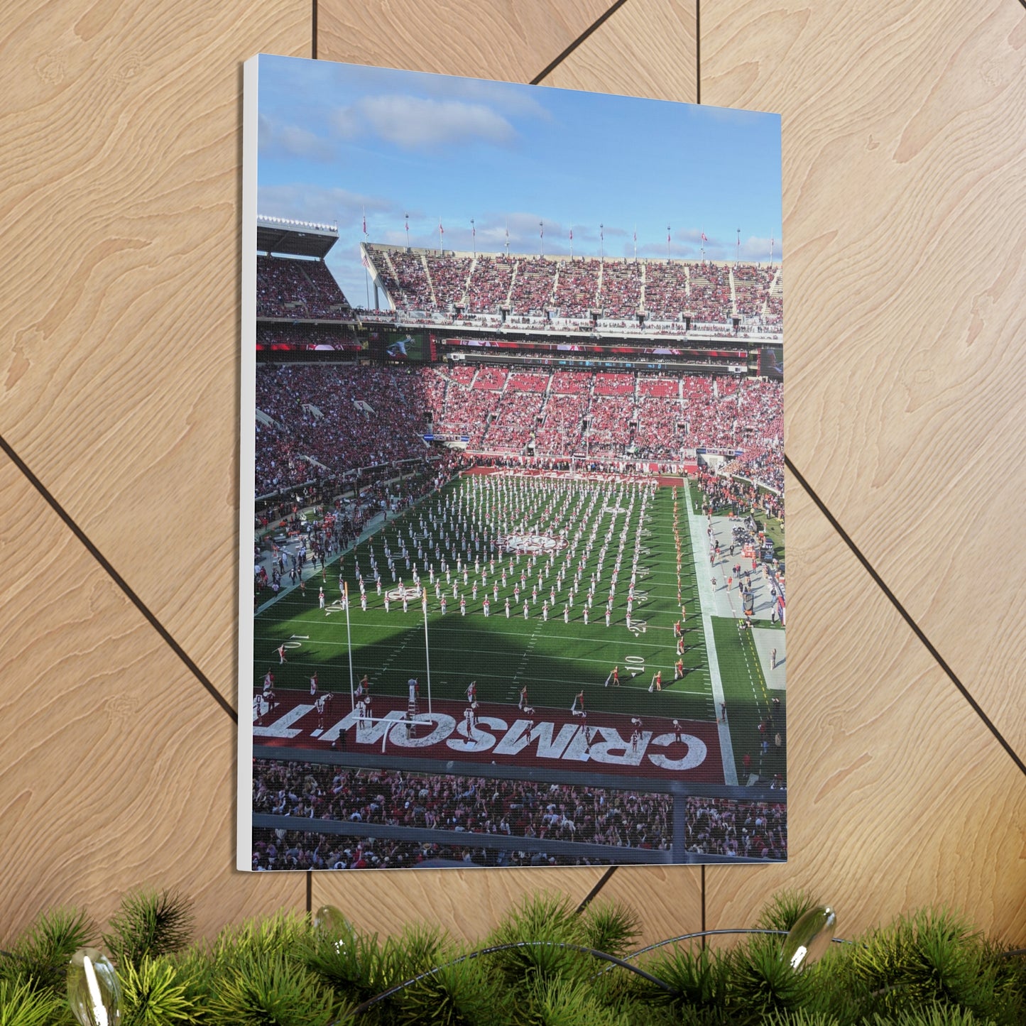 Alabama University Half-Time Show #2 - Canvas Gallery Wraps