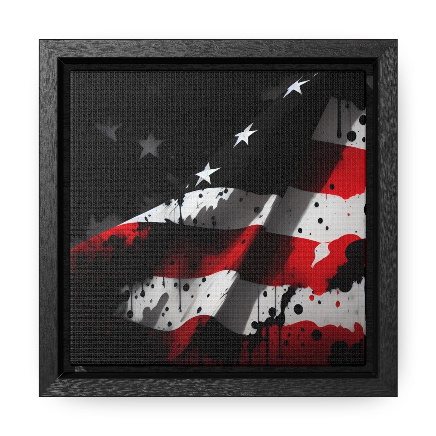Digital US Flag Print - Ink version