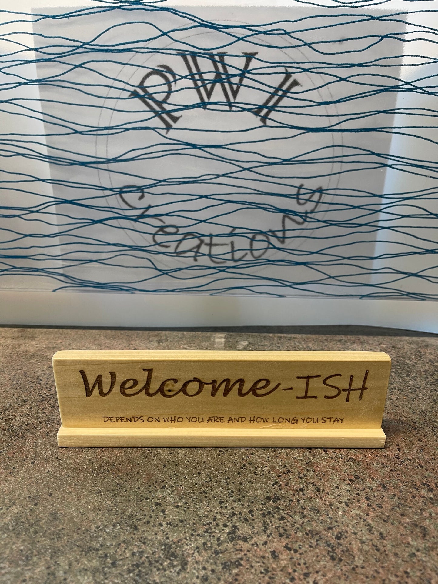 Laser Engraved Quote Signs