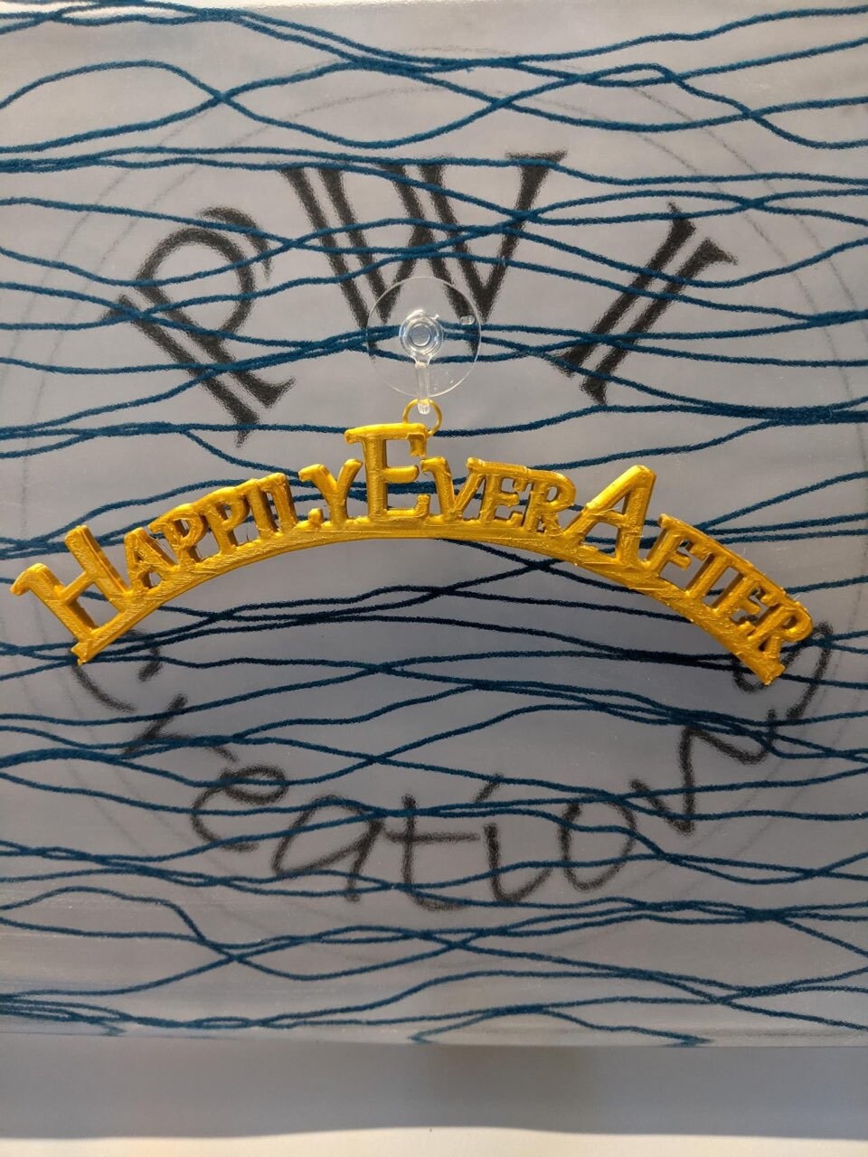 3d printed "Happily Ever After"