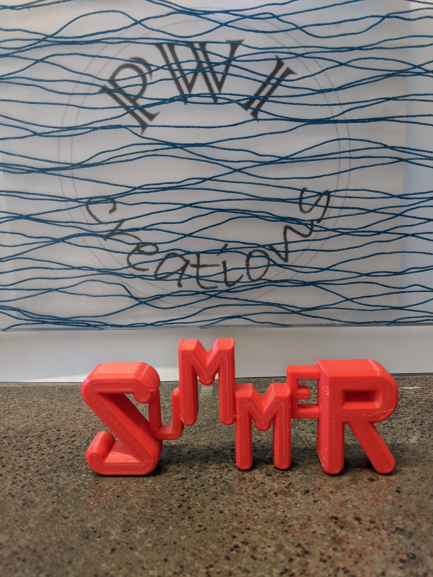 3D printed "Summer"