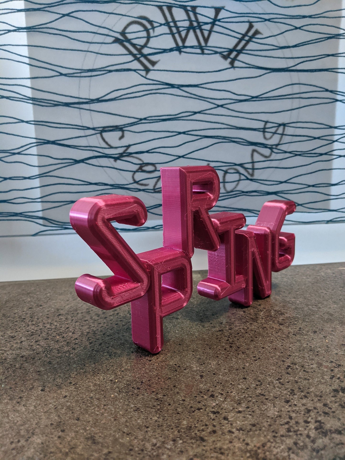 3D printed "Spring"