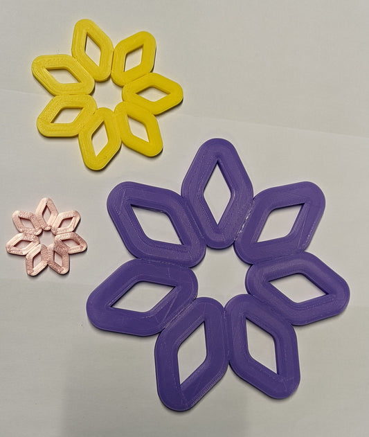 3d printed Flower Wall Decorations