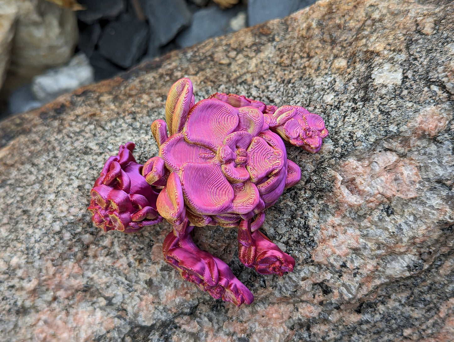 Orchid turtle - 3d printed and fully articulated