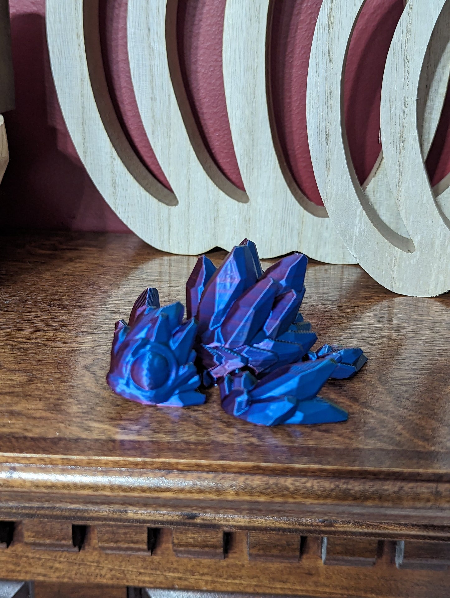 Crystal turtle - 3d printed and fully articulated