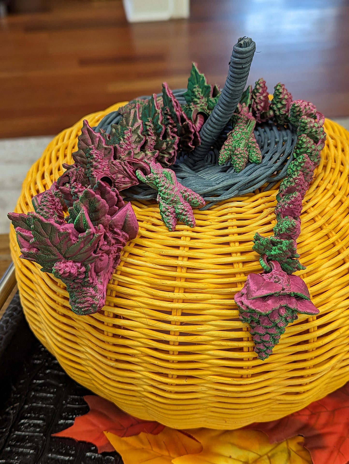 Pine Woodland Dragon - 3d printed and fully articulated