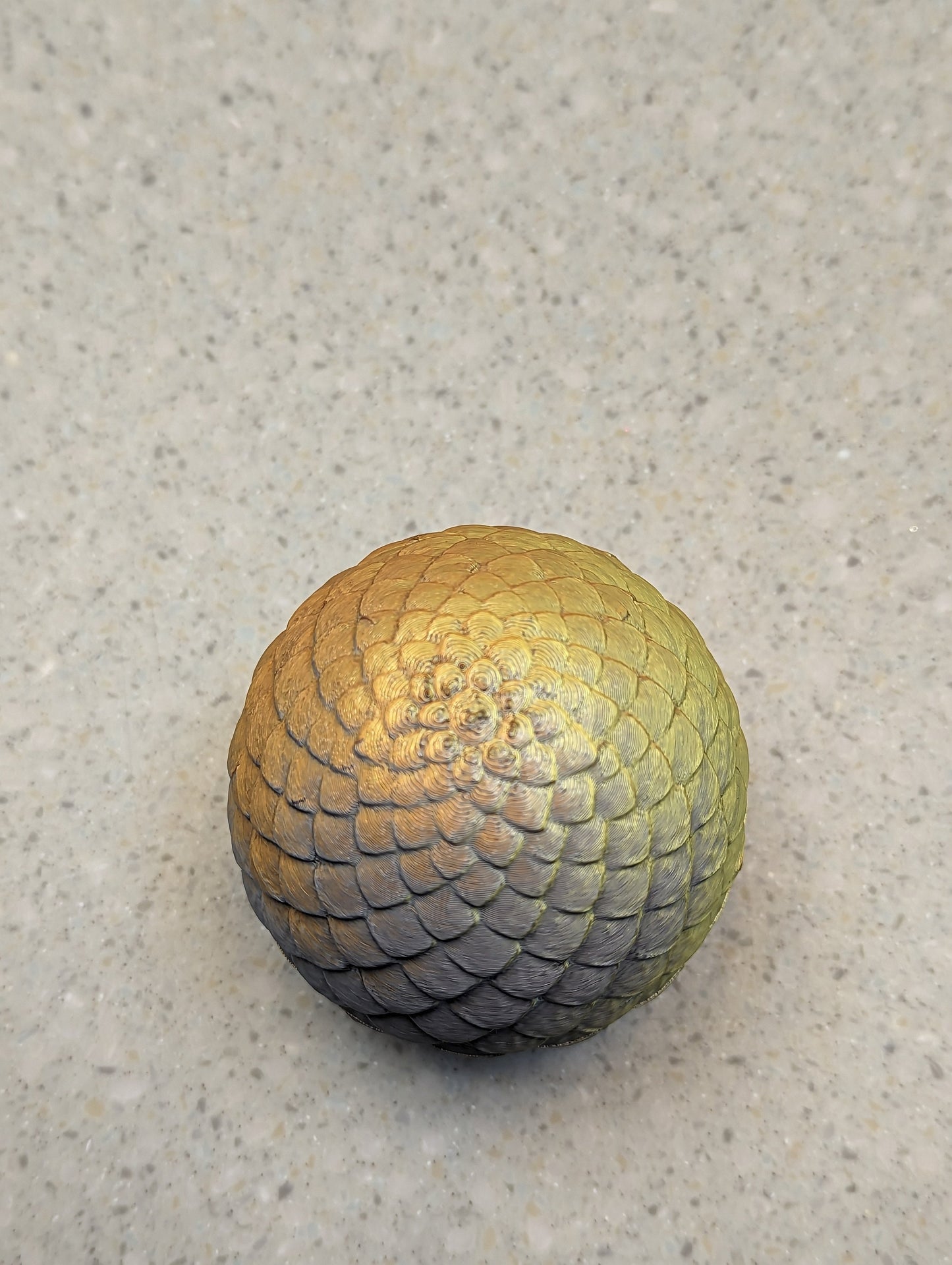 Dragon Egg with Baby Dragon Inside! - 3d printed and with a fully articulated dragon