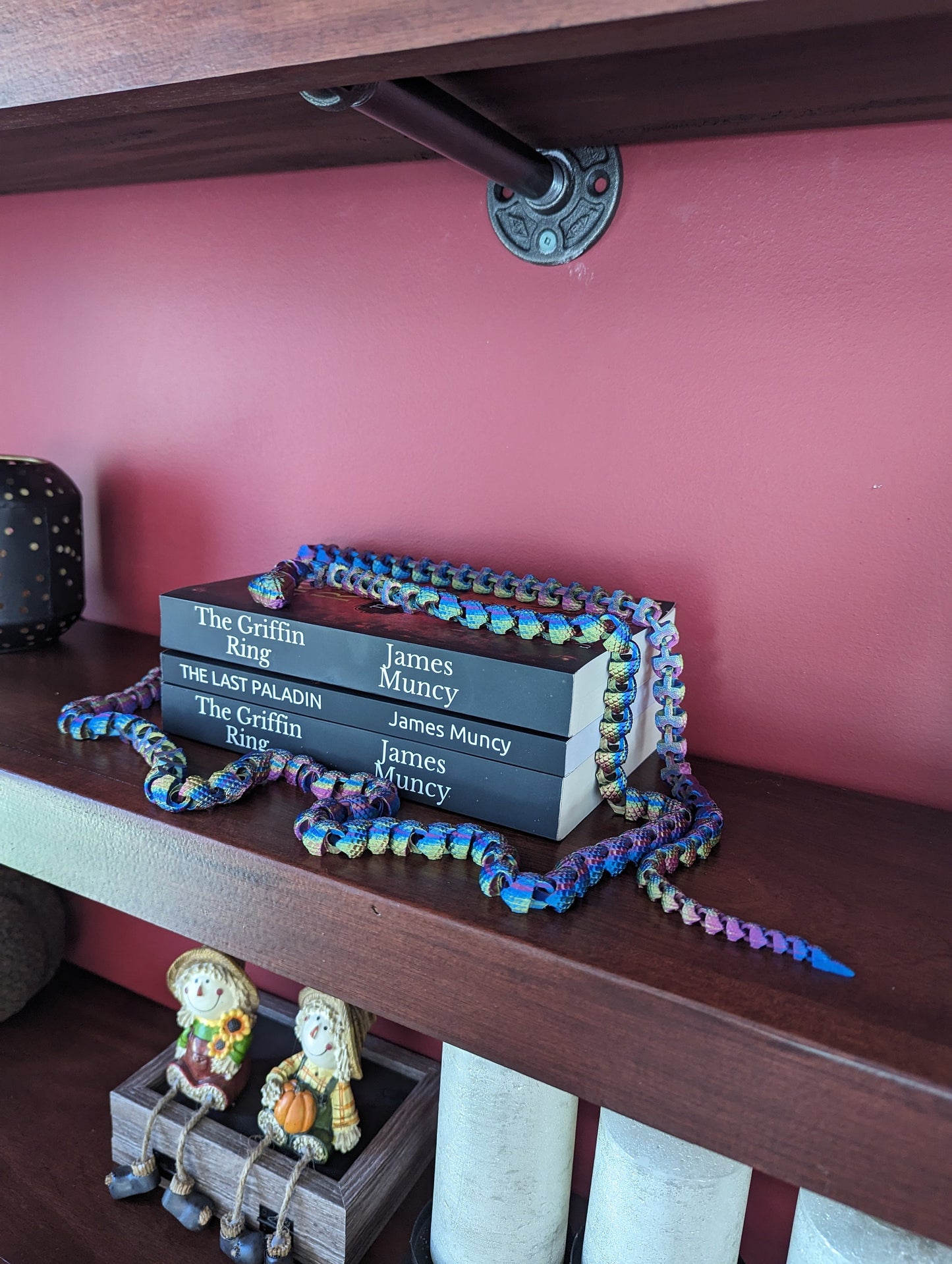 Super long snake @ 70 inches! - 3d printed and fully articulated